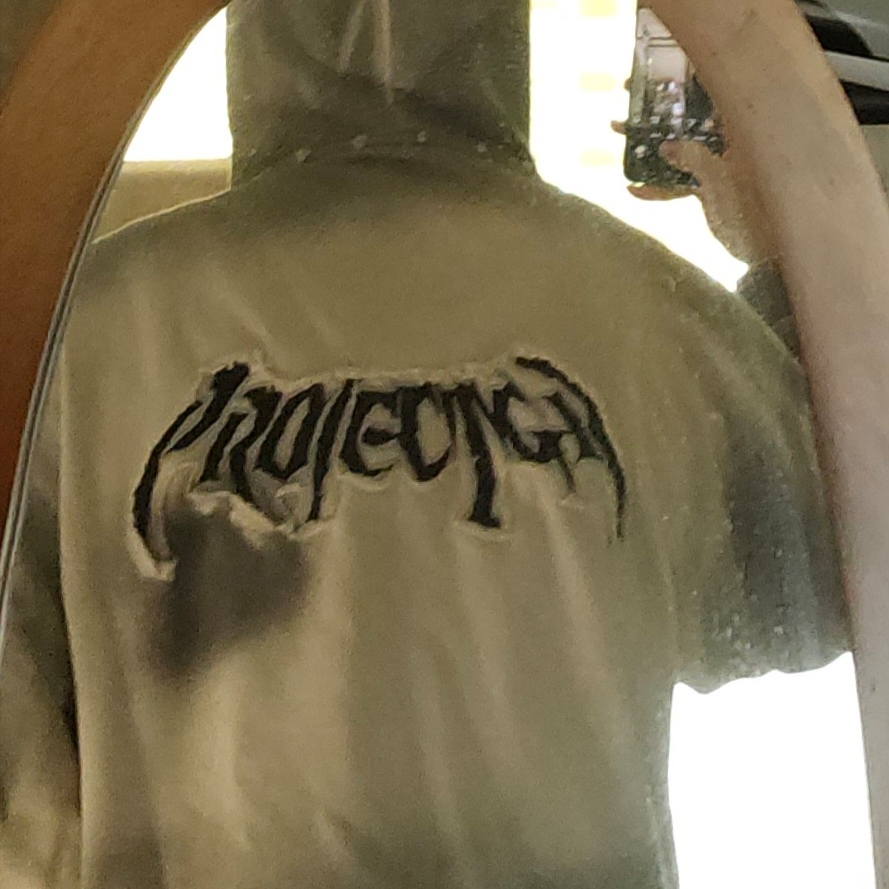 Project G/R Furious Logo Applique Zip Hoodie Grey - 10 Corso Como Exclusive 착용 스타일 - 2