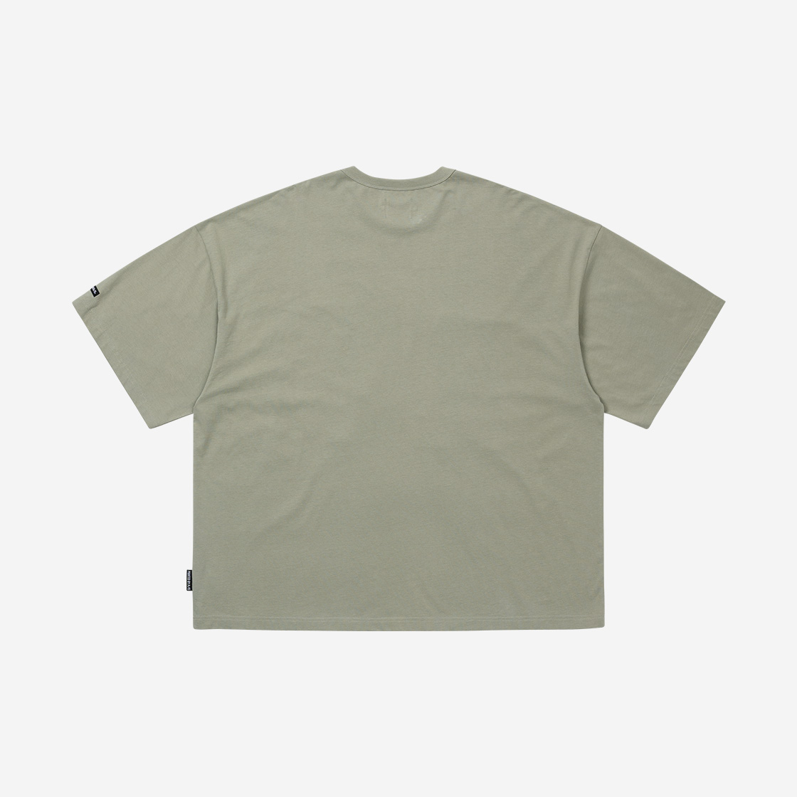 아조바이아조 PBA AJ 나일론 아플리케 티셔츠 라이트 그레이(Ajobyajo PBA AJ Nylon Applique T-Shirt Light Grey) - 2