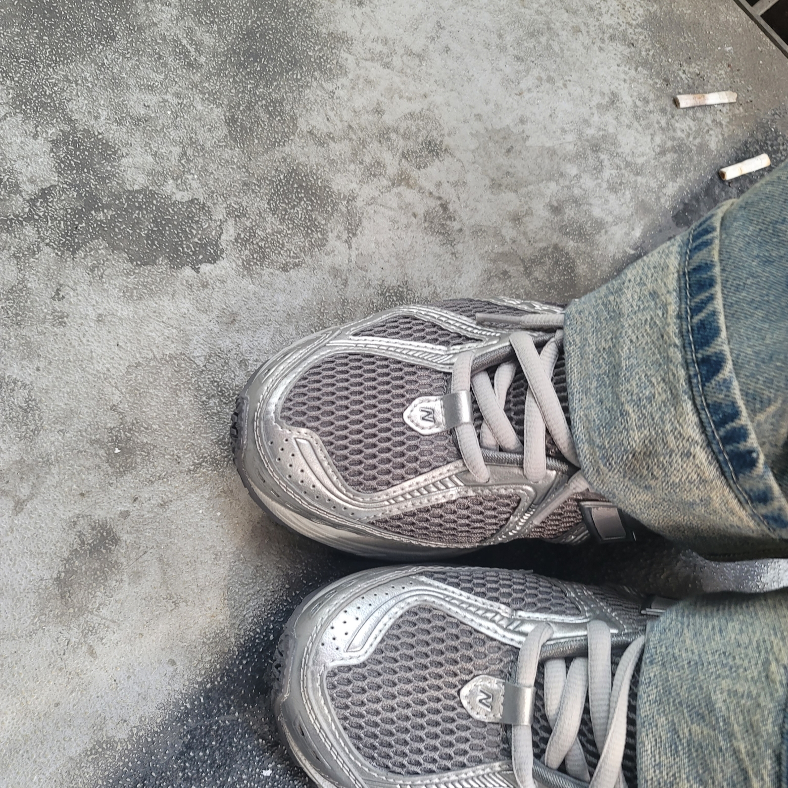 New Balance 1906R Harbor Grey Silver Metalic 착용 스타일