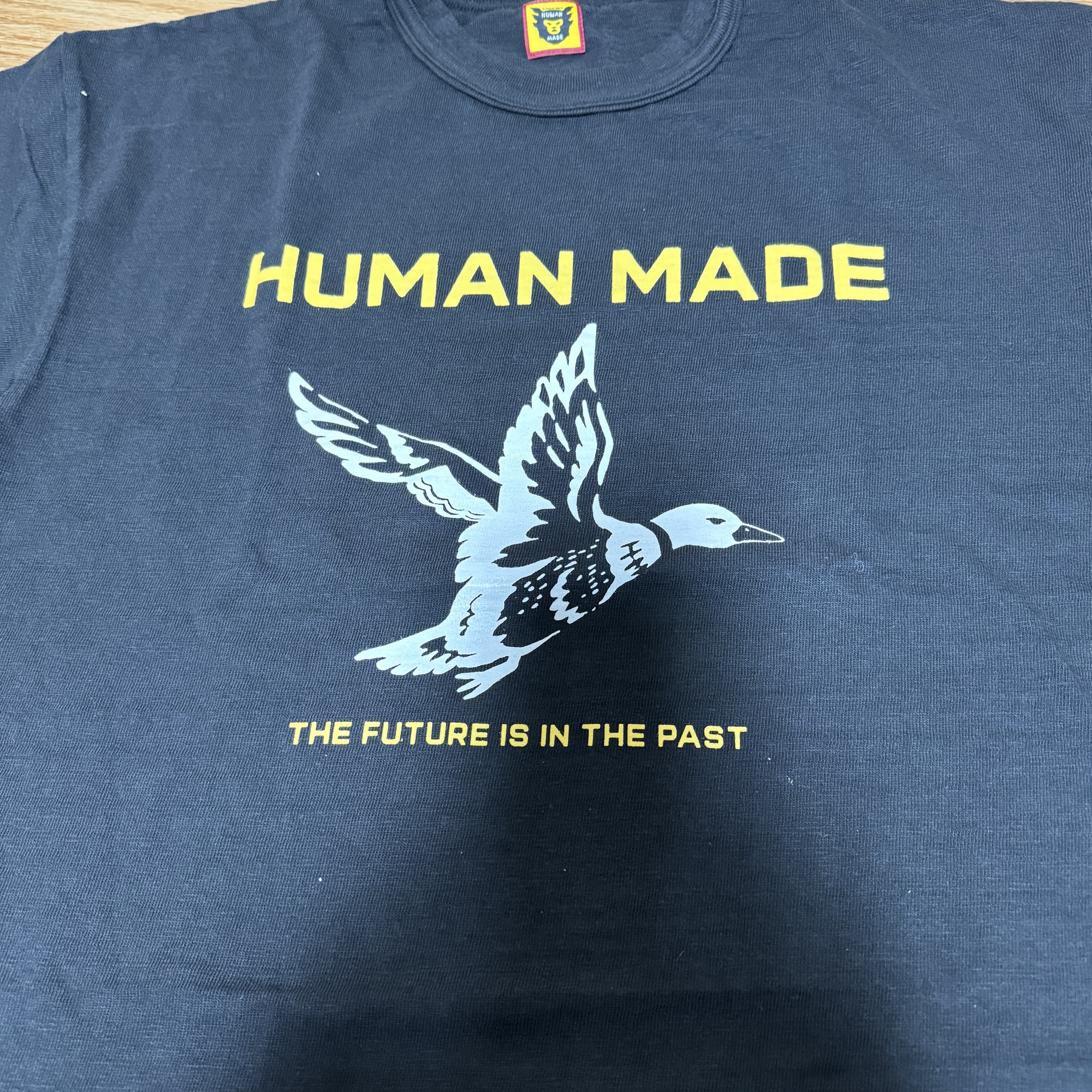 Human Made Graphic T-Shirt #19 Black 착용 스타일 - 1
