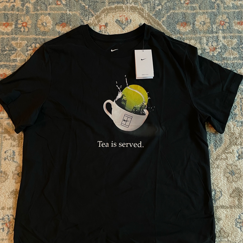 Nike Court Dri-Fit Tennis T-Shirt Black - Asia 착용 스타일 - 1