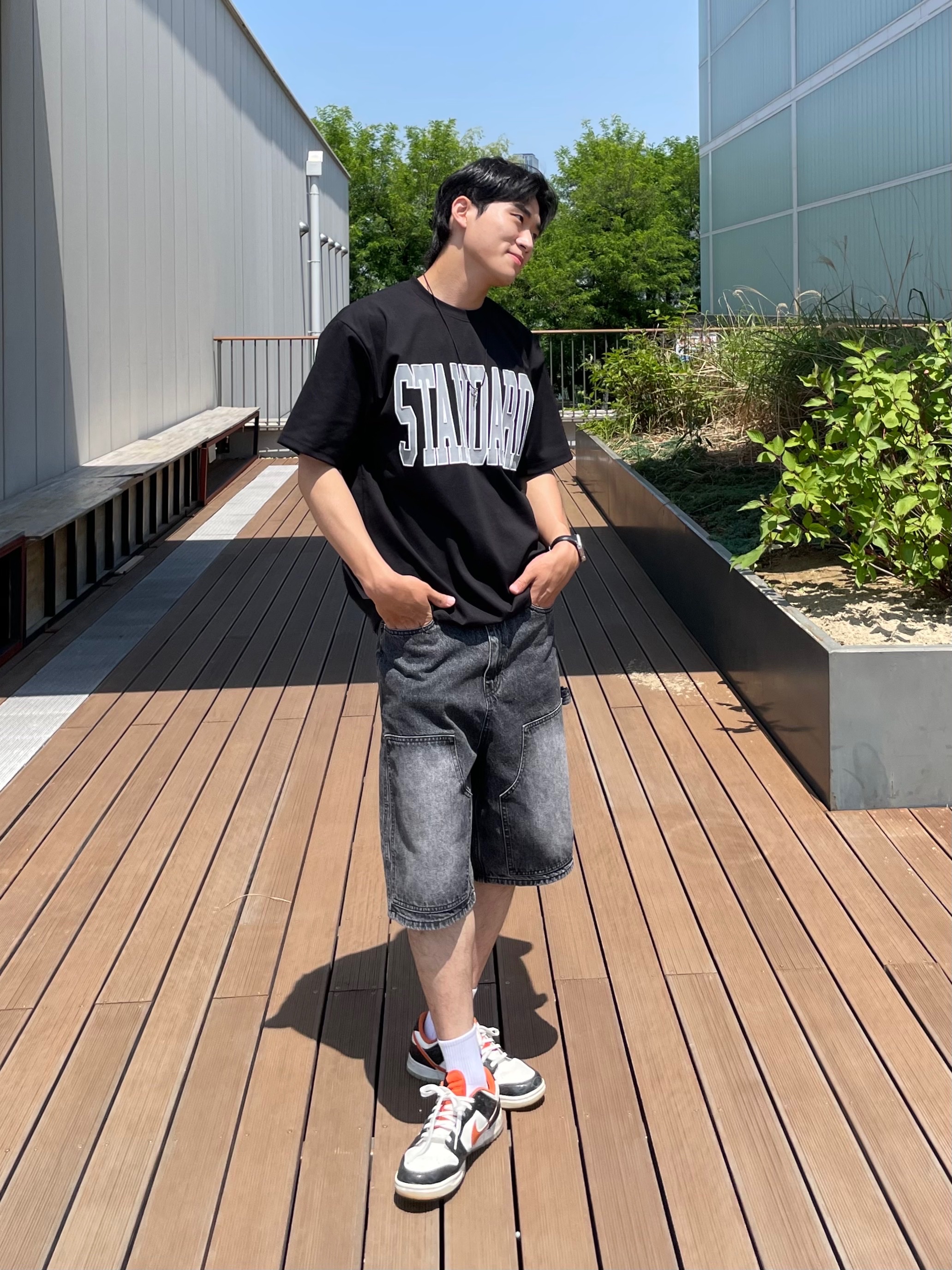 Nike Dunk Low Retro PRM Halloween 착용 스타일 - 1