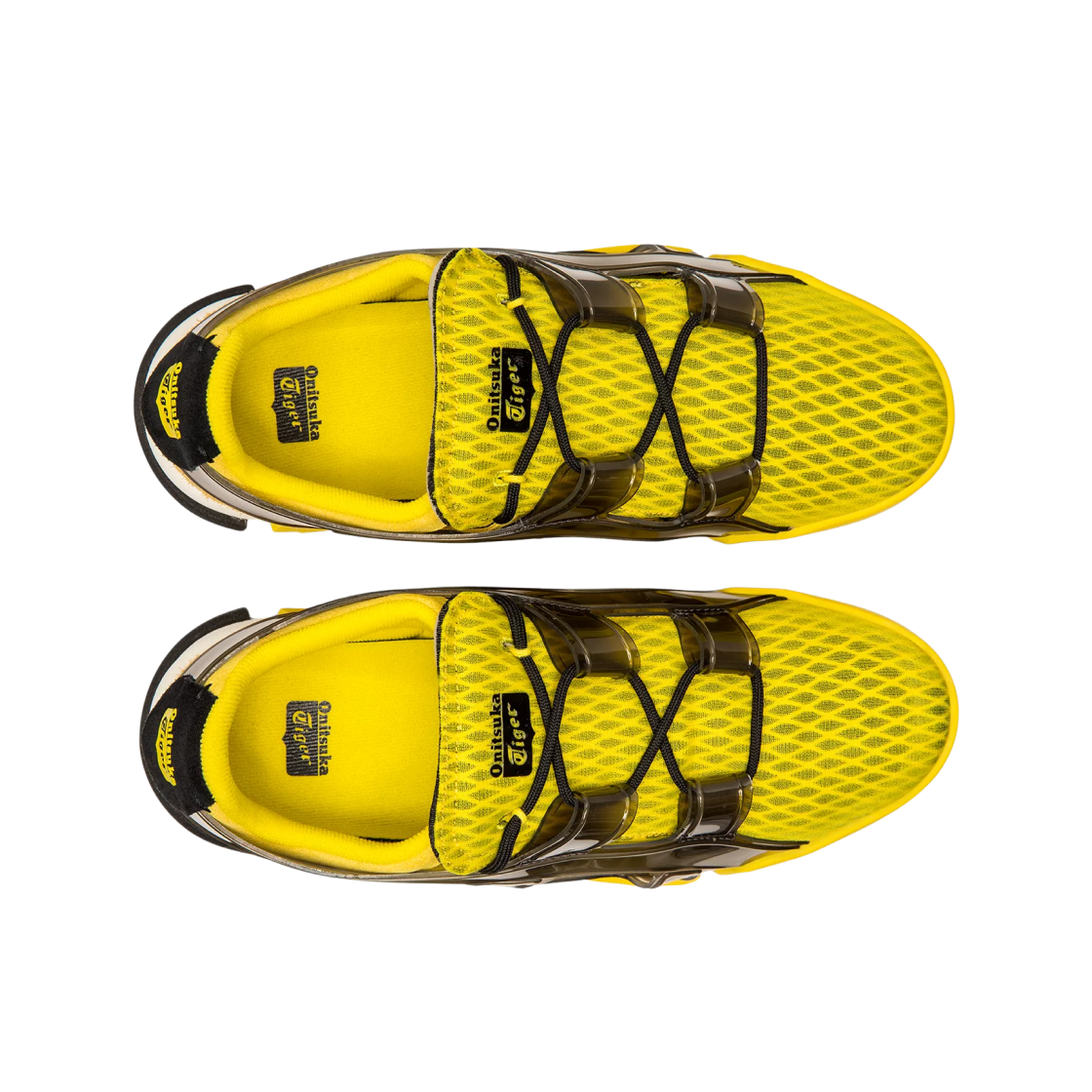 오니츠카 타이거 빅 로고 러너 샌들 바이브런트 옐로우 블랙(Onitsuka Tiger Big Logo Runner Sandal Vibrant Yellow Black) - 2