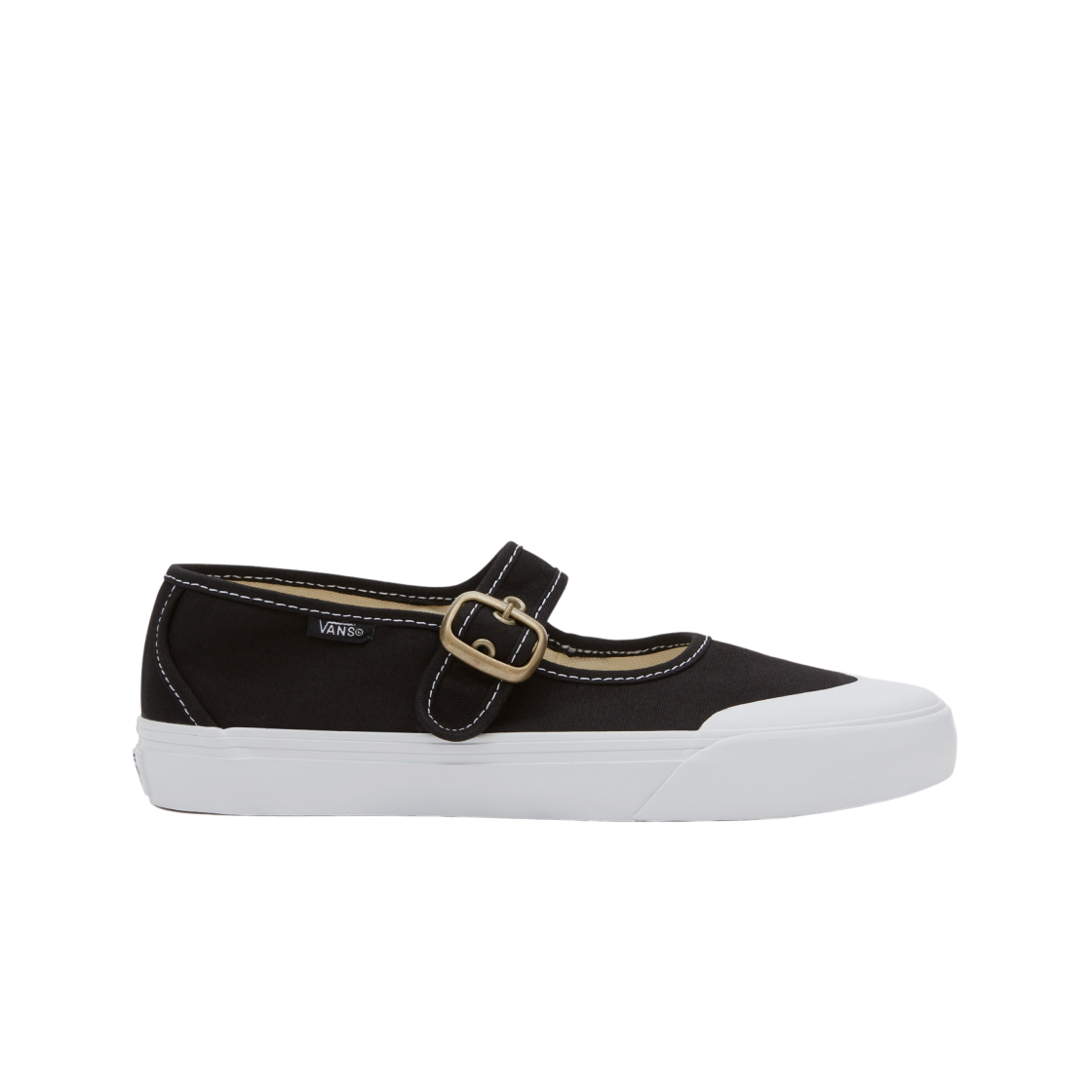 반스 메리 제인 블랙 화이트(Vans Mary Jane Black White)