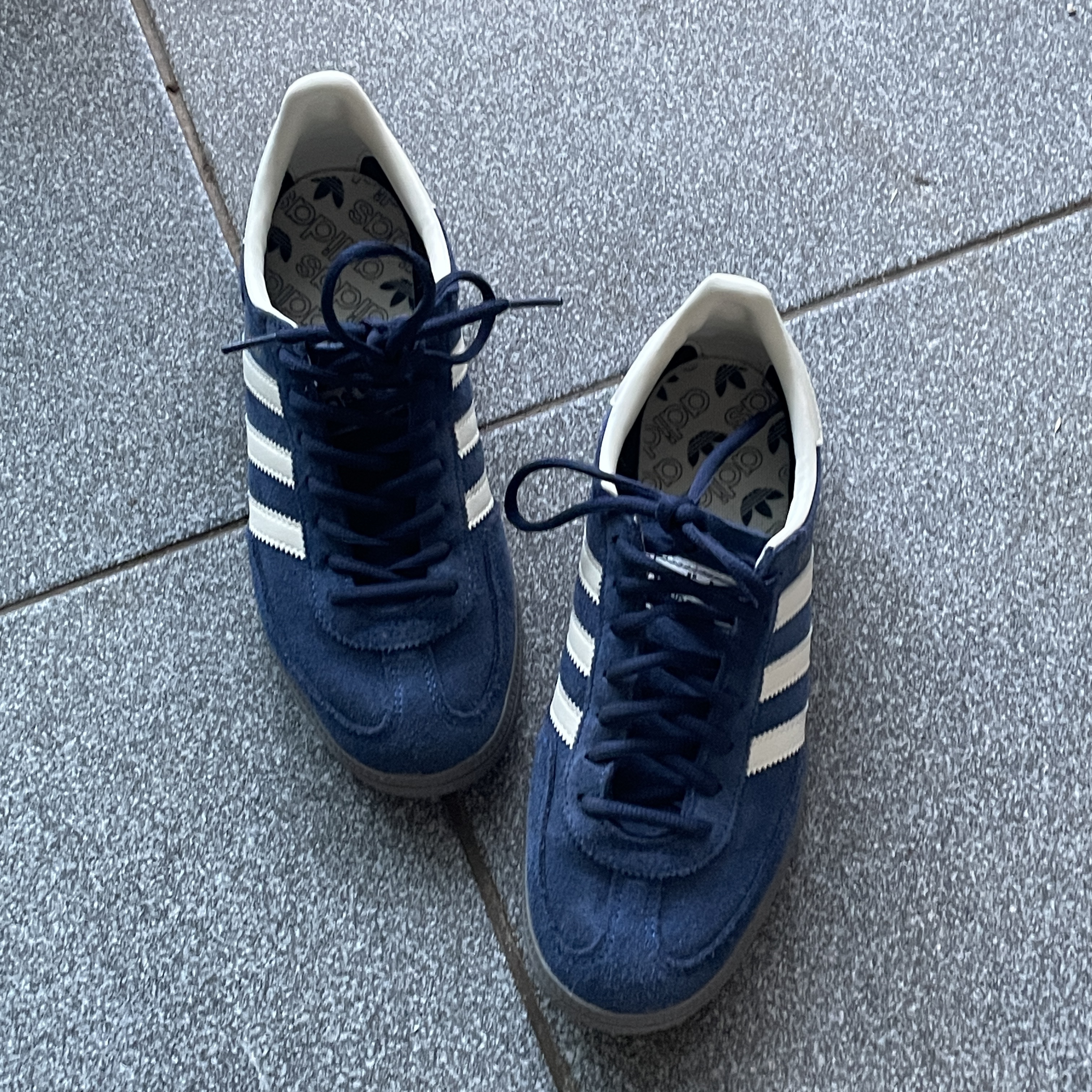 Adidas Spezial Handball Night Indigo 착용 스타일 - 1