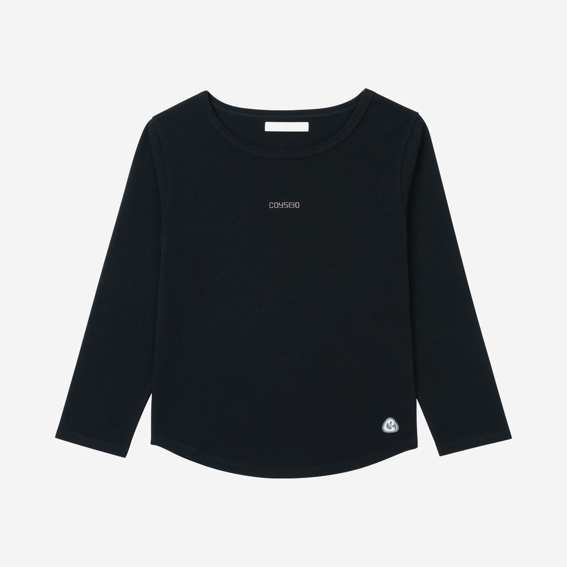 Coyseio Mini Logo Capri Sleeves Black 상세 이미지 1