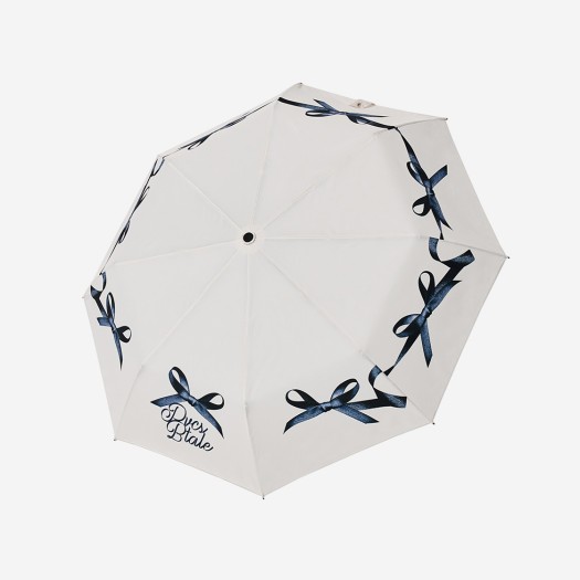 PVCS x 블루밍테일 리본 포인트 접이식 우산+에코백 커버