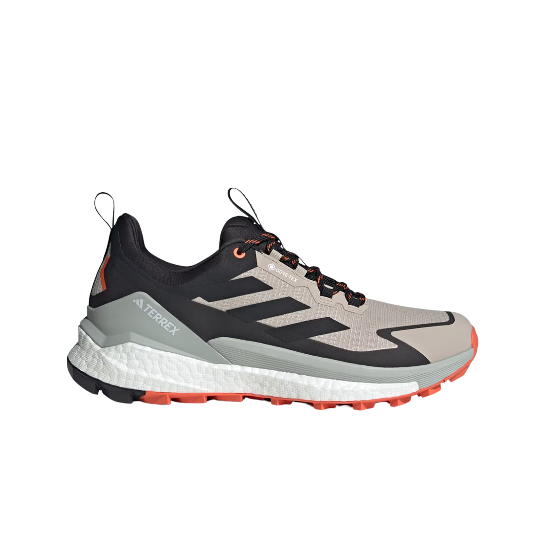 아디다스 테렉스 프리 하이커 2.0 고어텍스 로우 원더 베이지 코어 블랙(Adidas Terrex Free Hiker 2.0 GTX Low Wonder Beige Core Black)