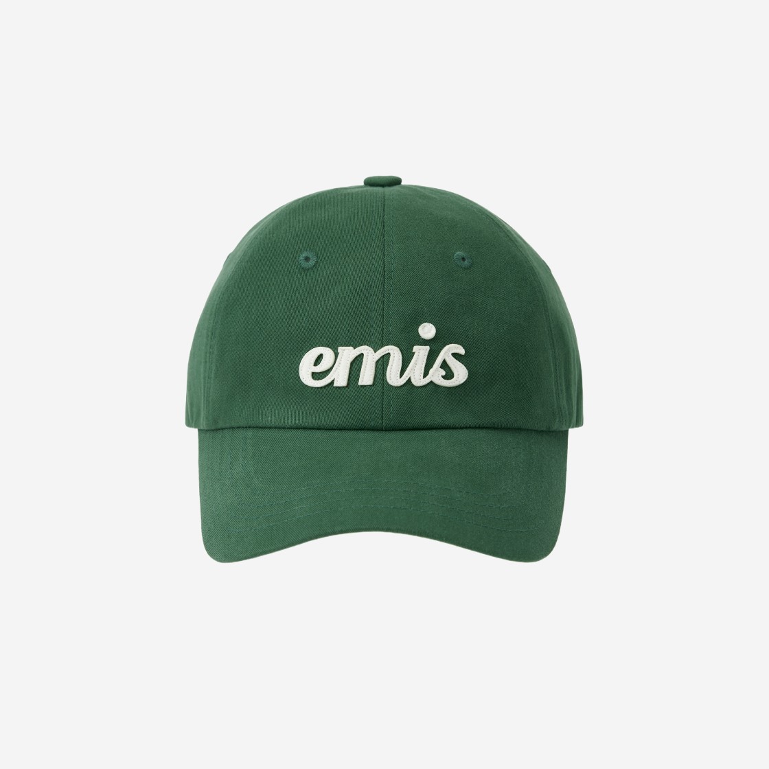 Emis Applique Ball Cap Green 상세 이미지 1