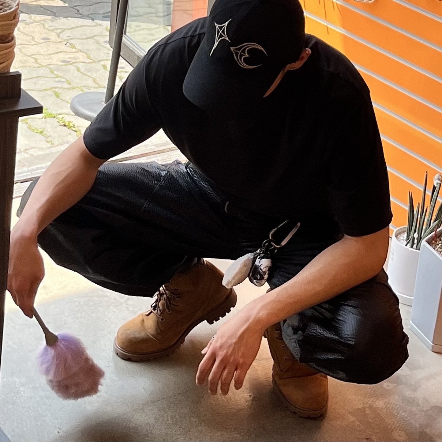 Timberland Premium 6 inch Waterproof Boot Wheat Nubuck - Wide 착용 스타일 - 3