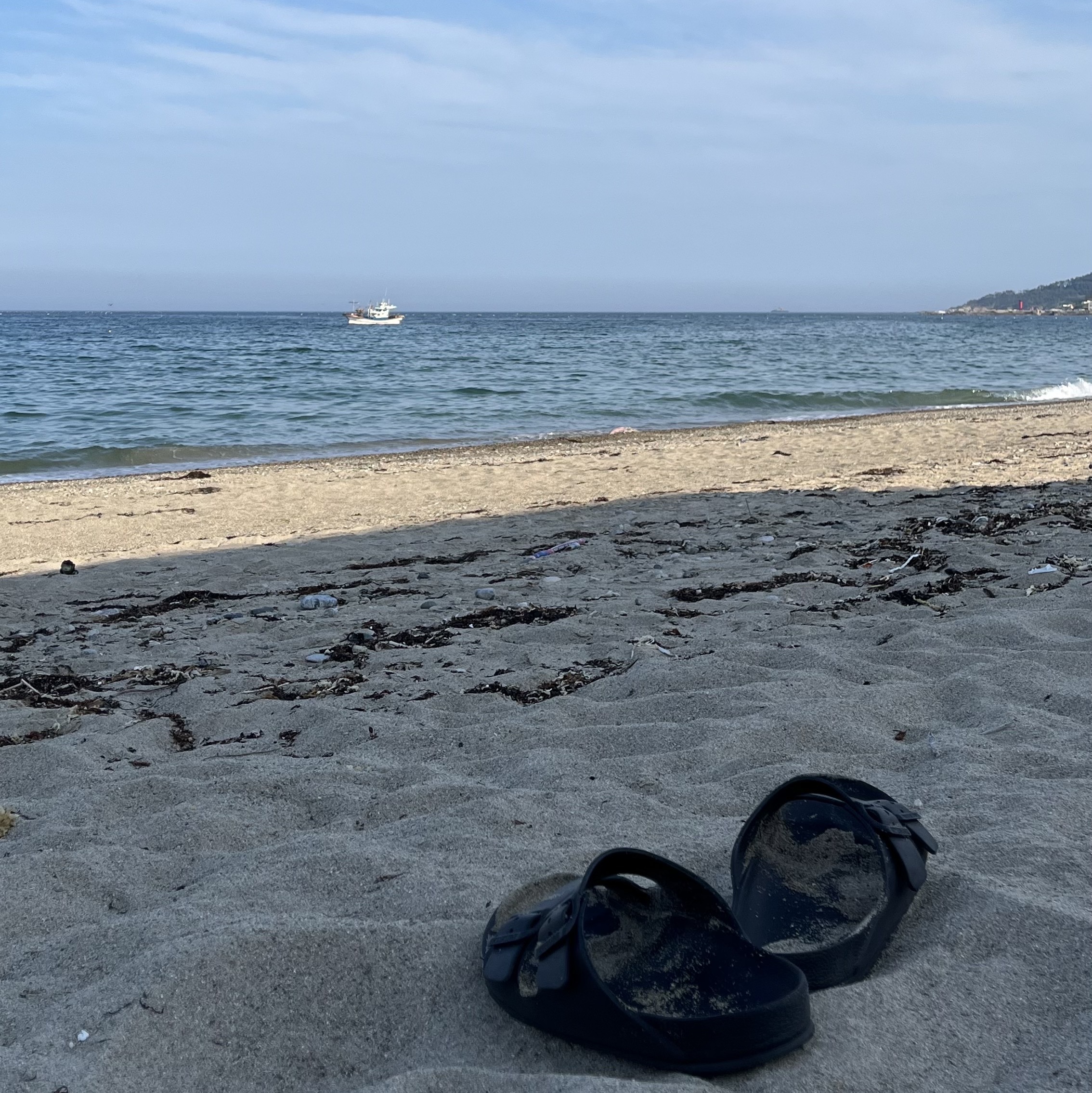 Birkenstock Arizona Essentials Eva Black - Regular 착용 스타일