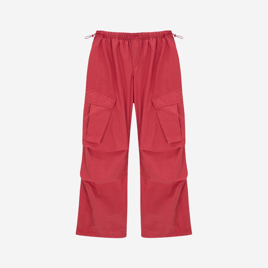 As If Calie Parachute Cargo Pants Red 상세 이미지 1