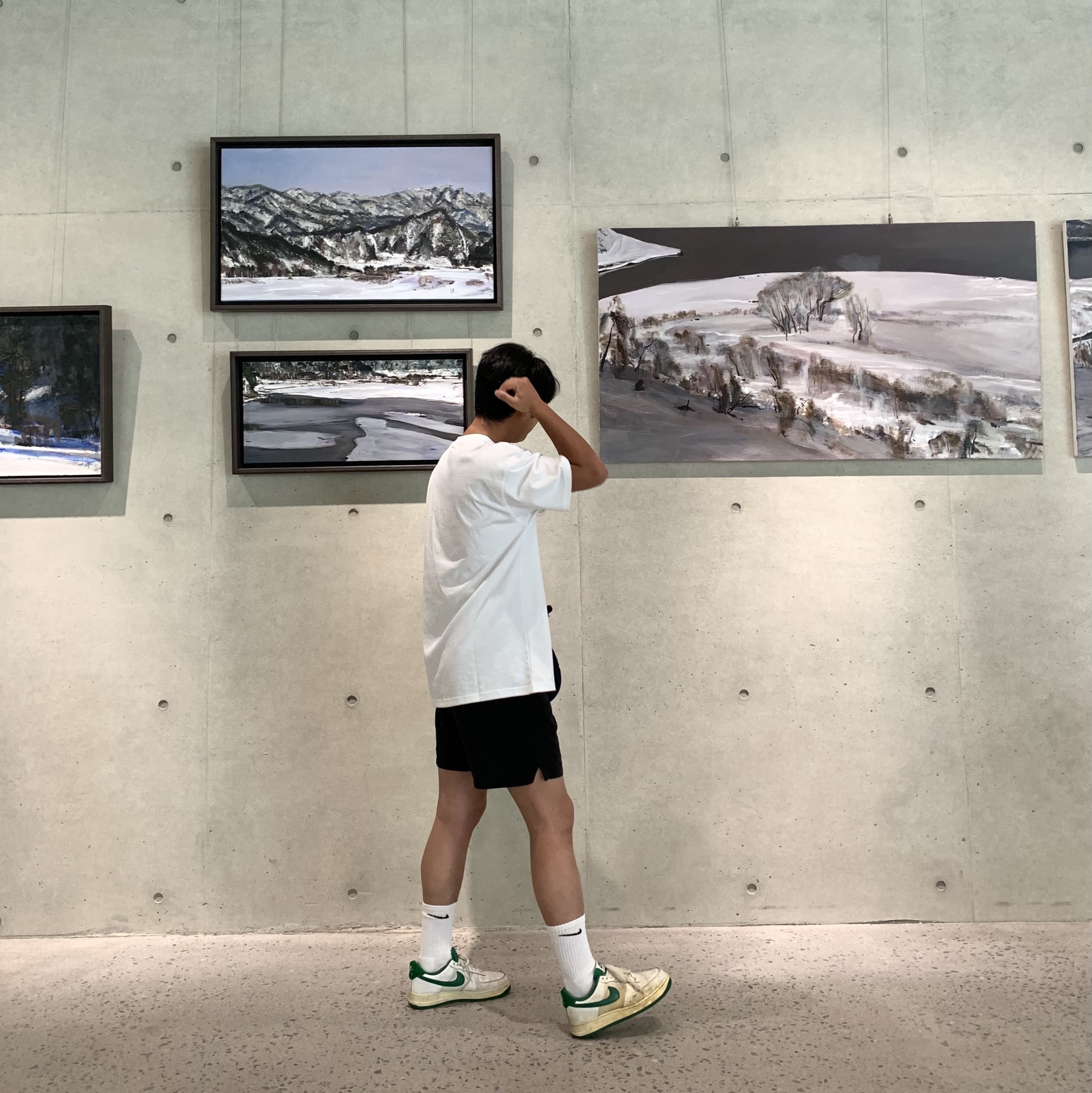 Nike NRG ACG SSNL T-Shirt White - US/EU 착용 스타일 - 2