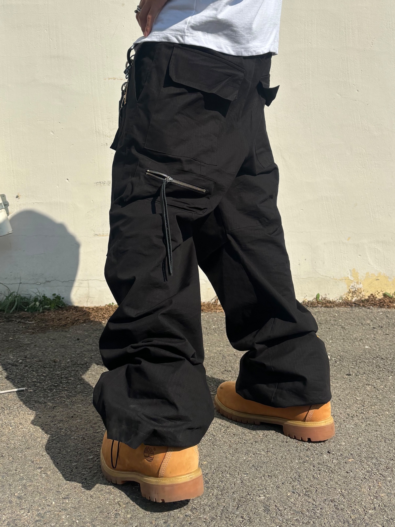 Timberland Premium 6 inch Waterproof Boot Wheat Nubuck - Wide, Wapworks Wide Safety Cargo Pants Black 착용 스타일 - 4