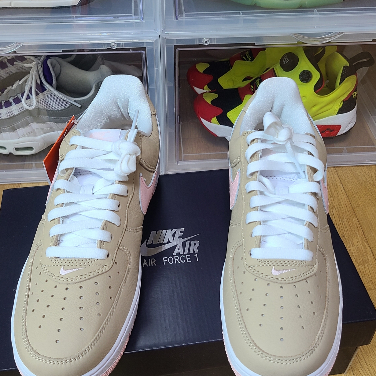 Nike Air Force 1 Low Linen 2024 착용 스타일 - 3