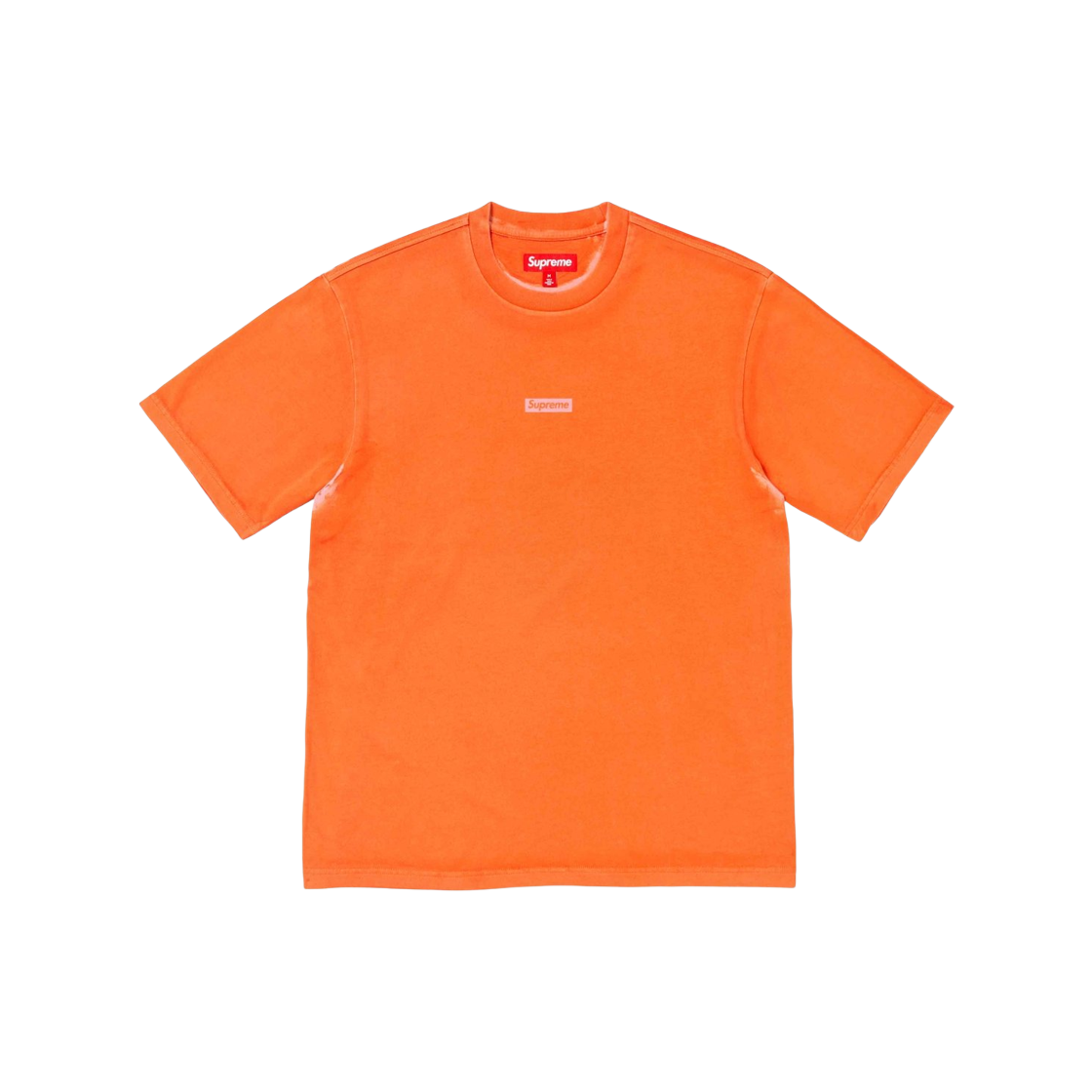 Supreme Overprint Small Box S/S Top Orange - 24SS 상세 이미지 1