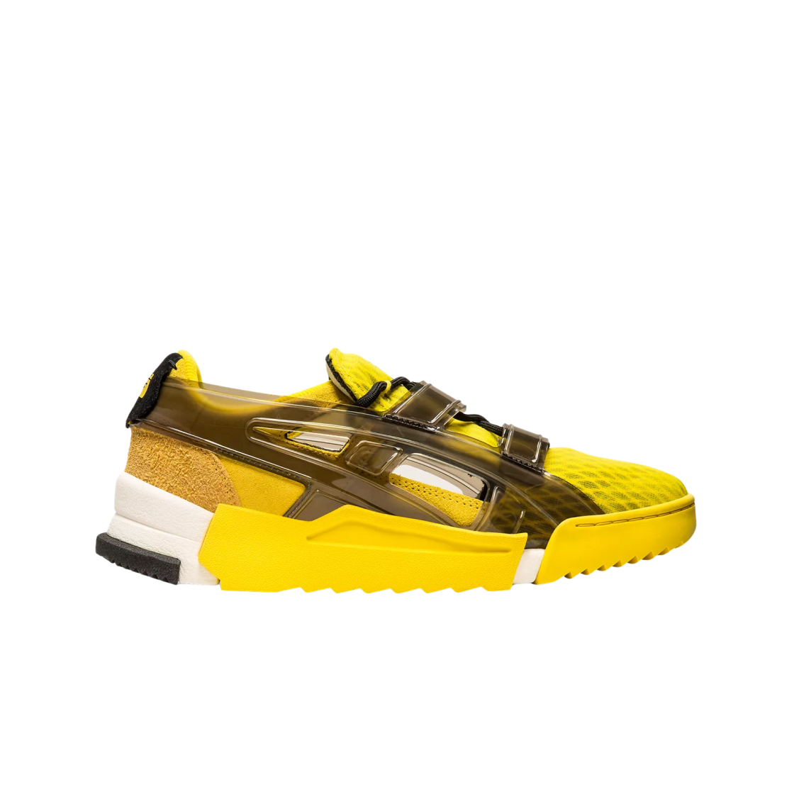 오니츠카 타이거 빅 로고 러너 샌들 바이브런트 옐로우 블랙(Onitsuka Tiger Big Logo Runner Sandal Vibrant Yellow Black) - 1