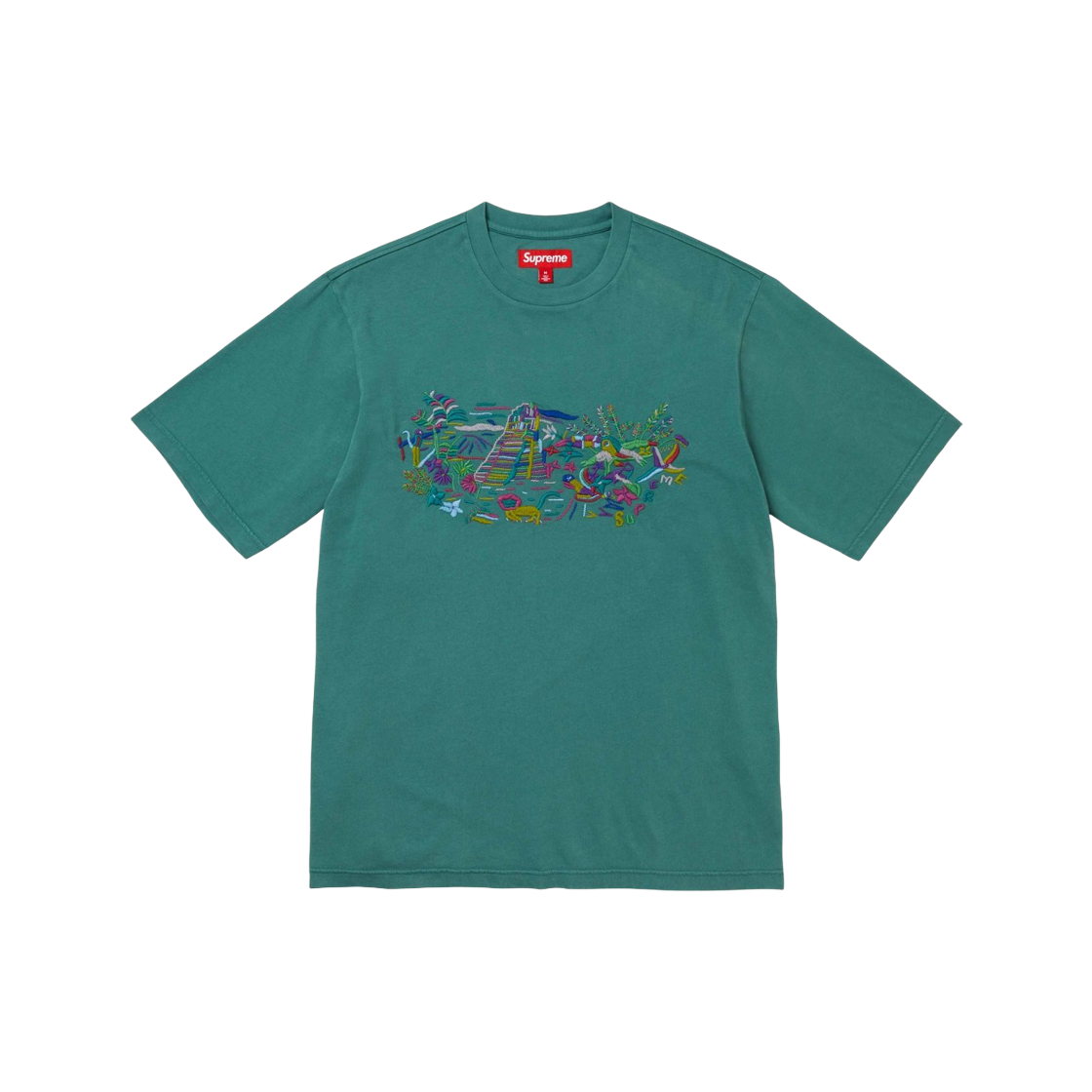 Supreme Machu Picchu S/S Top Teal - 24SS 상세 이미지 1