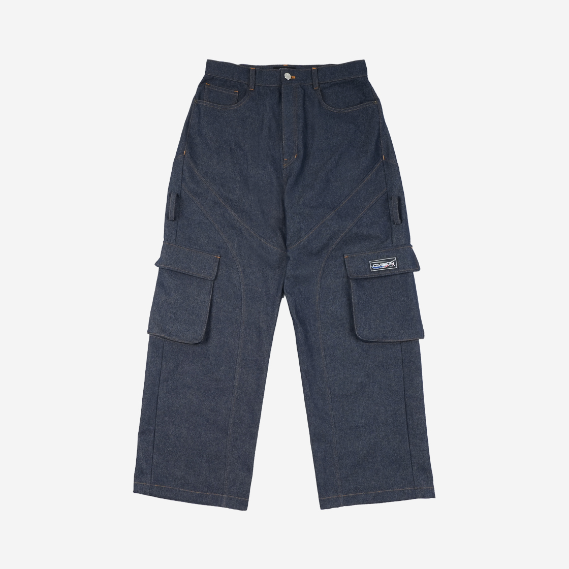 [KREAM 단독] 씨비전 바이 씨에스씨 싸이클 로우 카고 데님 팬츠([KREAM 단독] Civision by CSC Cycles Raw Cargo Denim Pants)