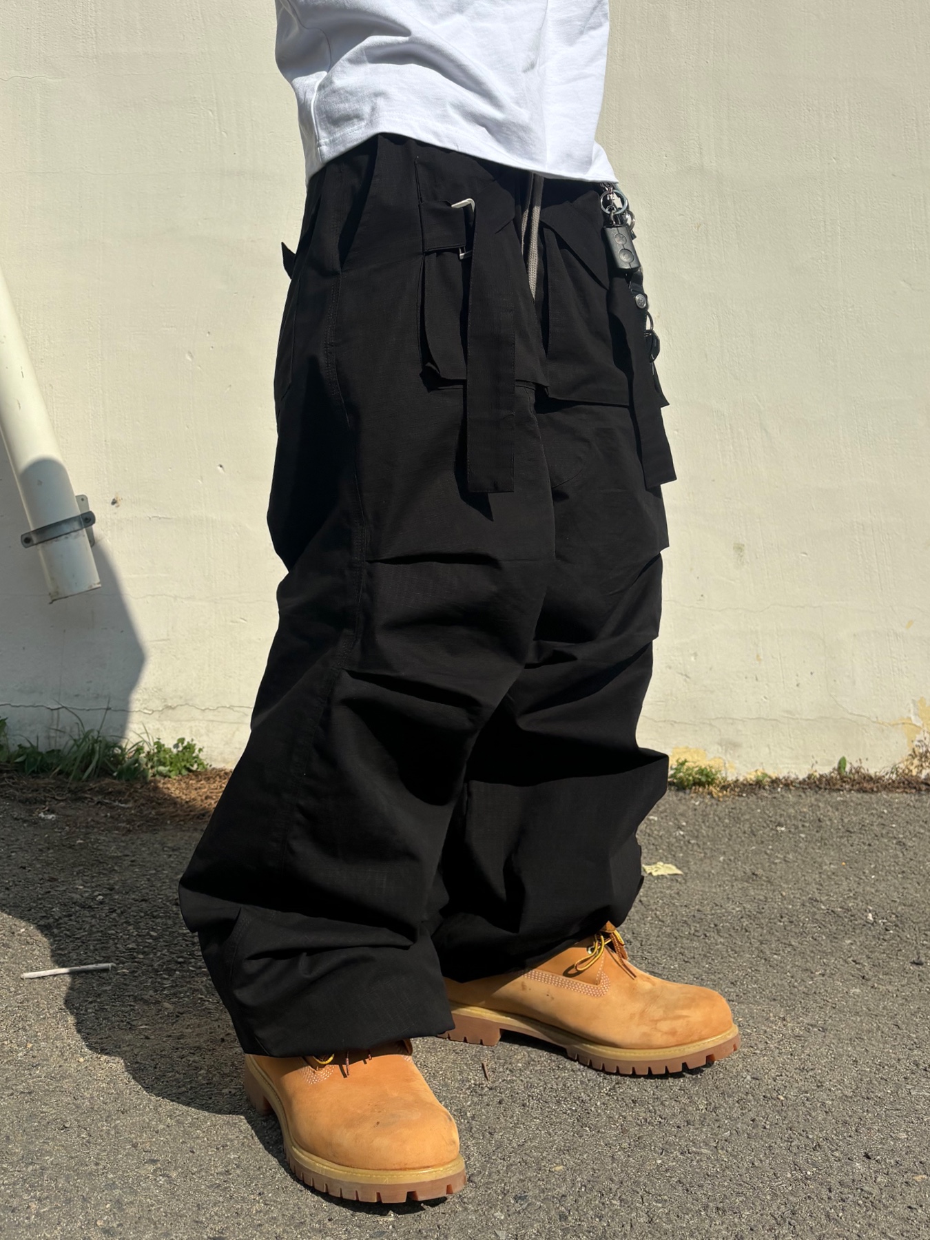 Timberland Premium 6 inch Waterproof Boot Wheat Nubuck - Wide, Wapworks Wide Safety Cargo Pants Black 착용 스타일 - 3