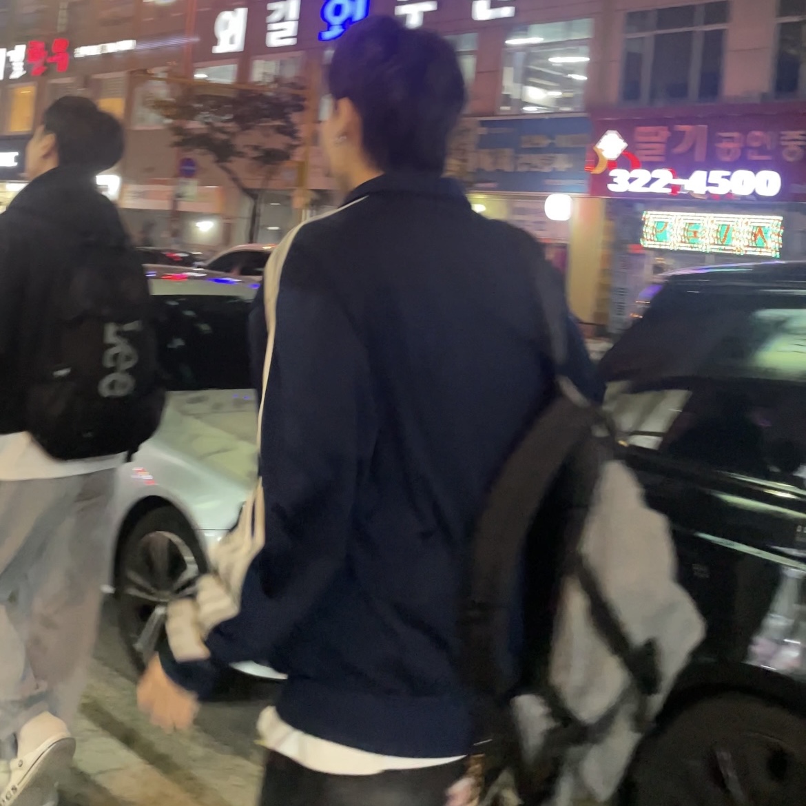 Adidas Adicolor Classic Firebird Track Top Night Indigo - KR Sizing 착용 스타일