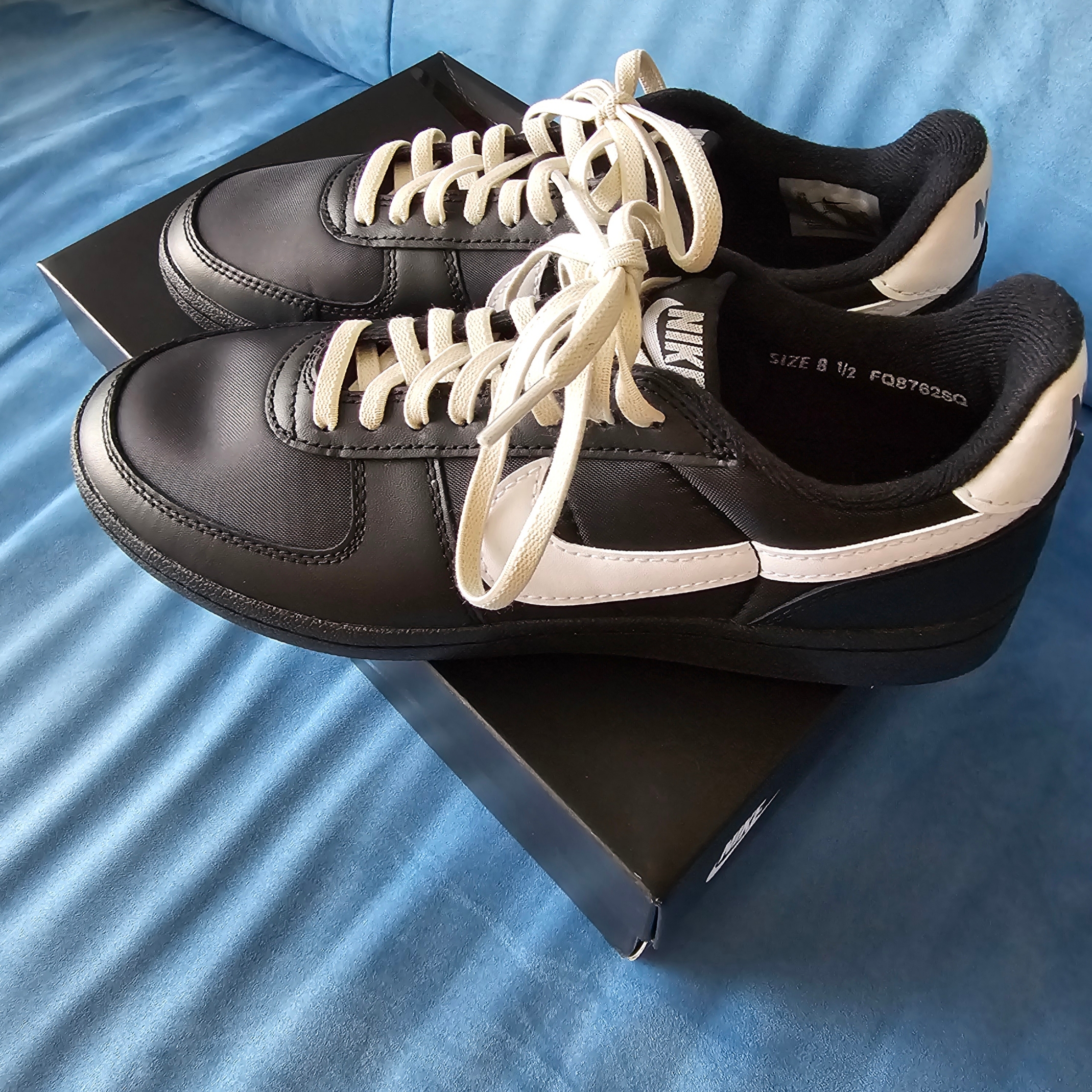 Nike Field General 82 SP Black and White 착용 스타일 - 5