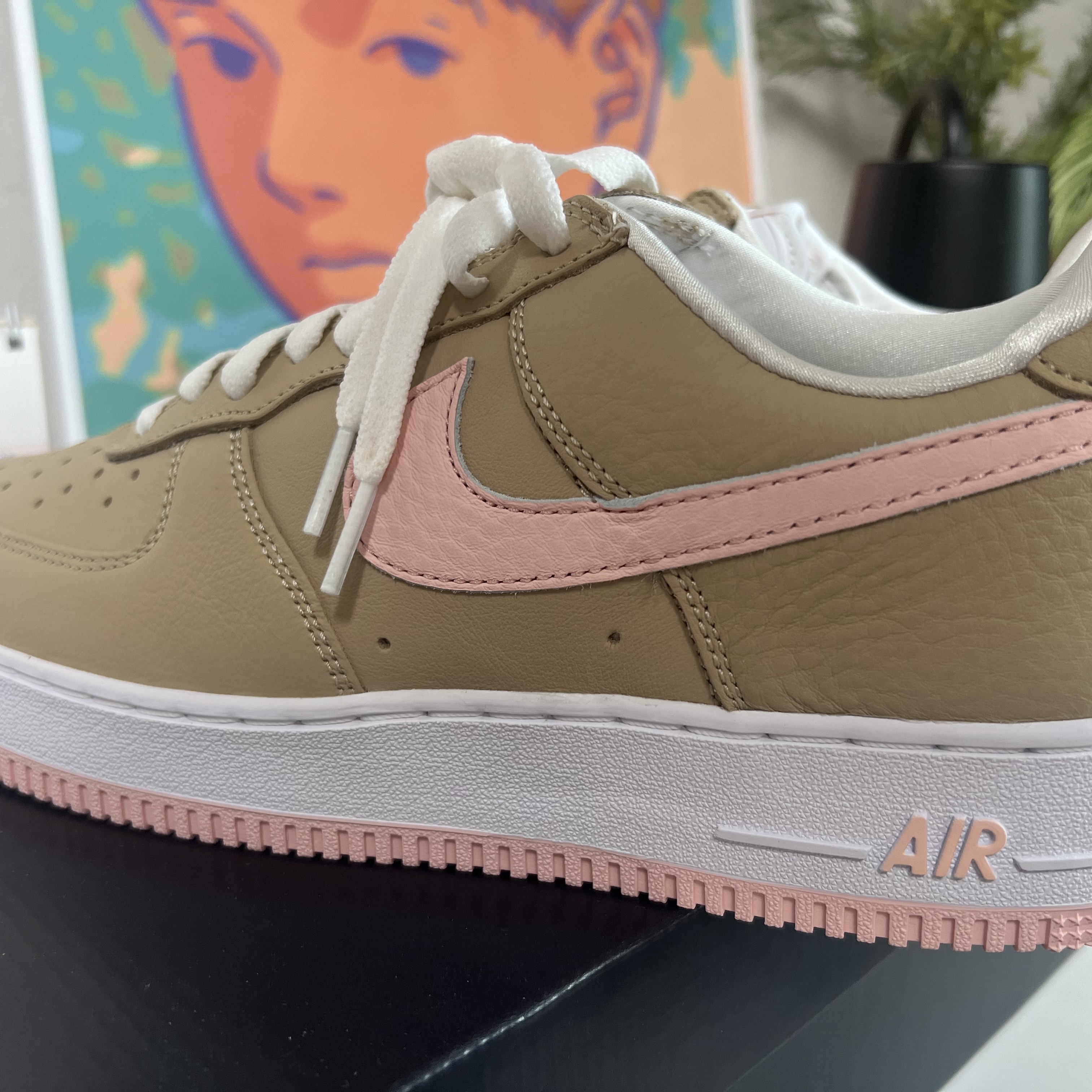Nike Air Force 1 Low Linen 2024 착용 스타일 - 2