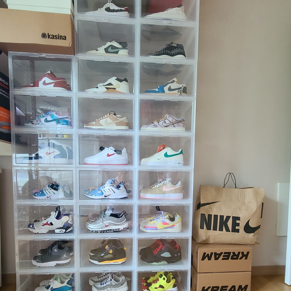 Nike x Union Cortez SP Lemon Frost 착용 스타일