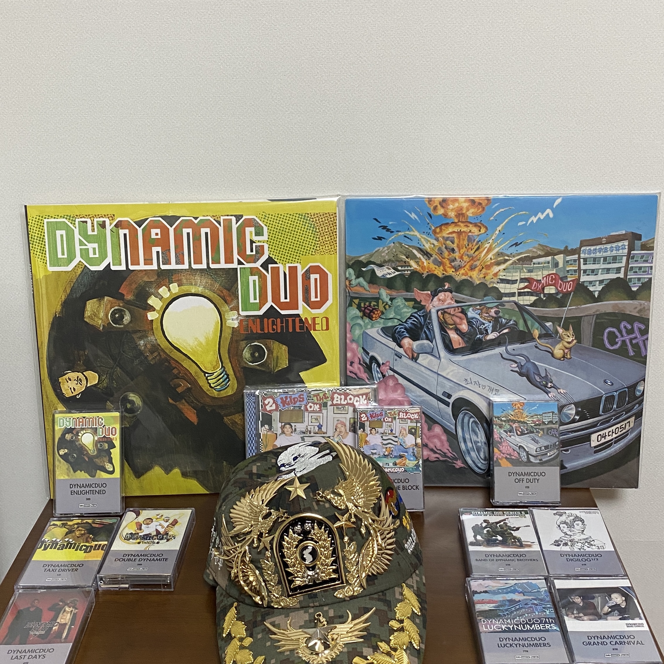 Dynamicduo Cassette Tape Full Box 착용 스타일
