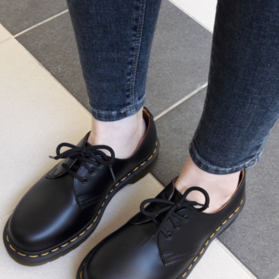 Dr. Martens 1461 Smooth Black 착용 스타일