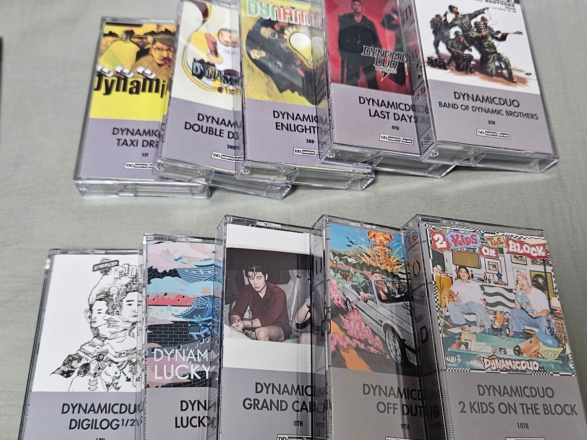 Dynamicduo Cassette Tape Full Box 착용 스타일 - 3
