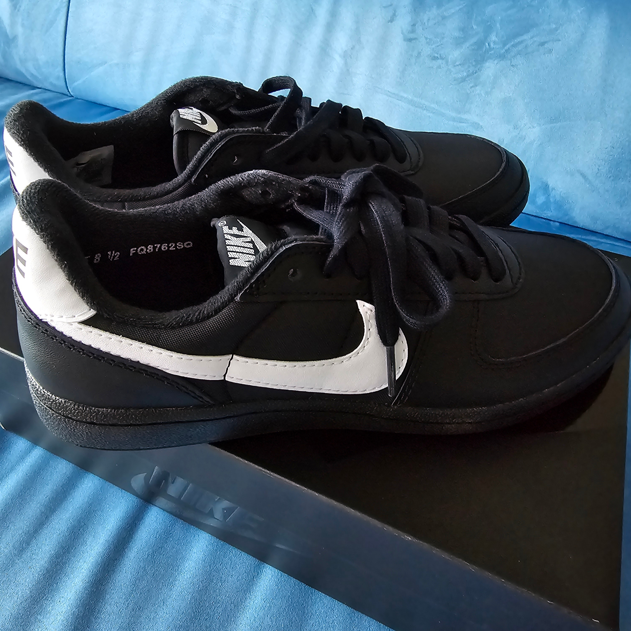 Nike Field General 82 SP Black and White 착용 스타일 - 2