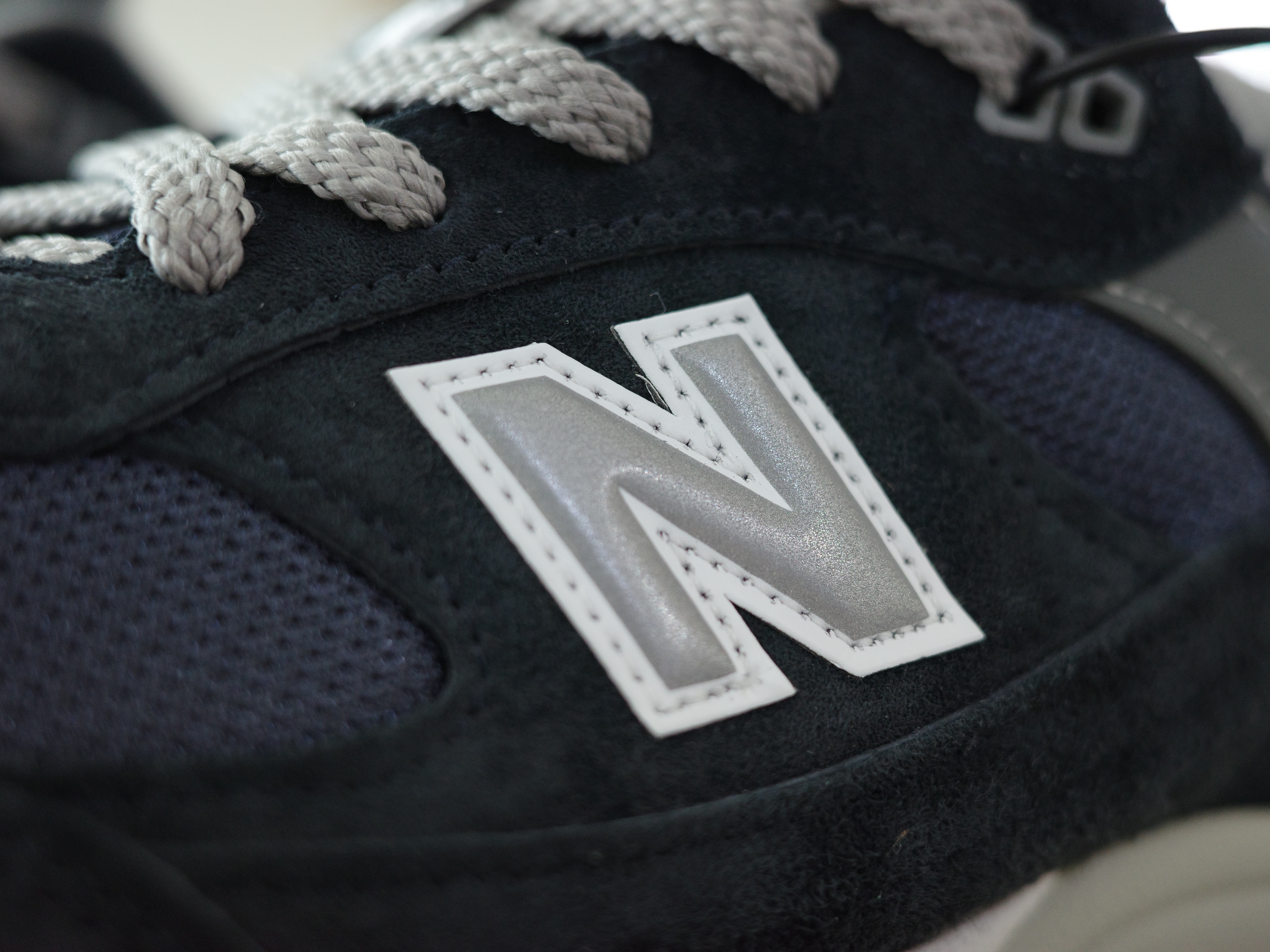 New Balance 991 Made in UK Navy 착용 스타일 - 3