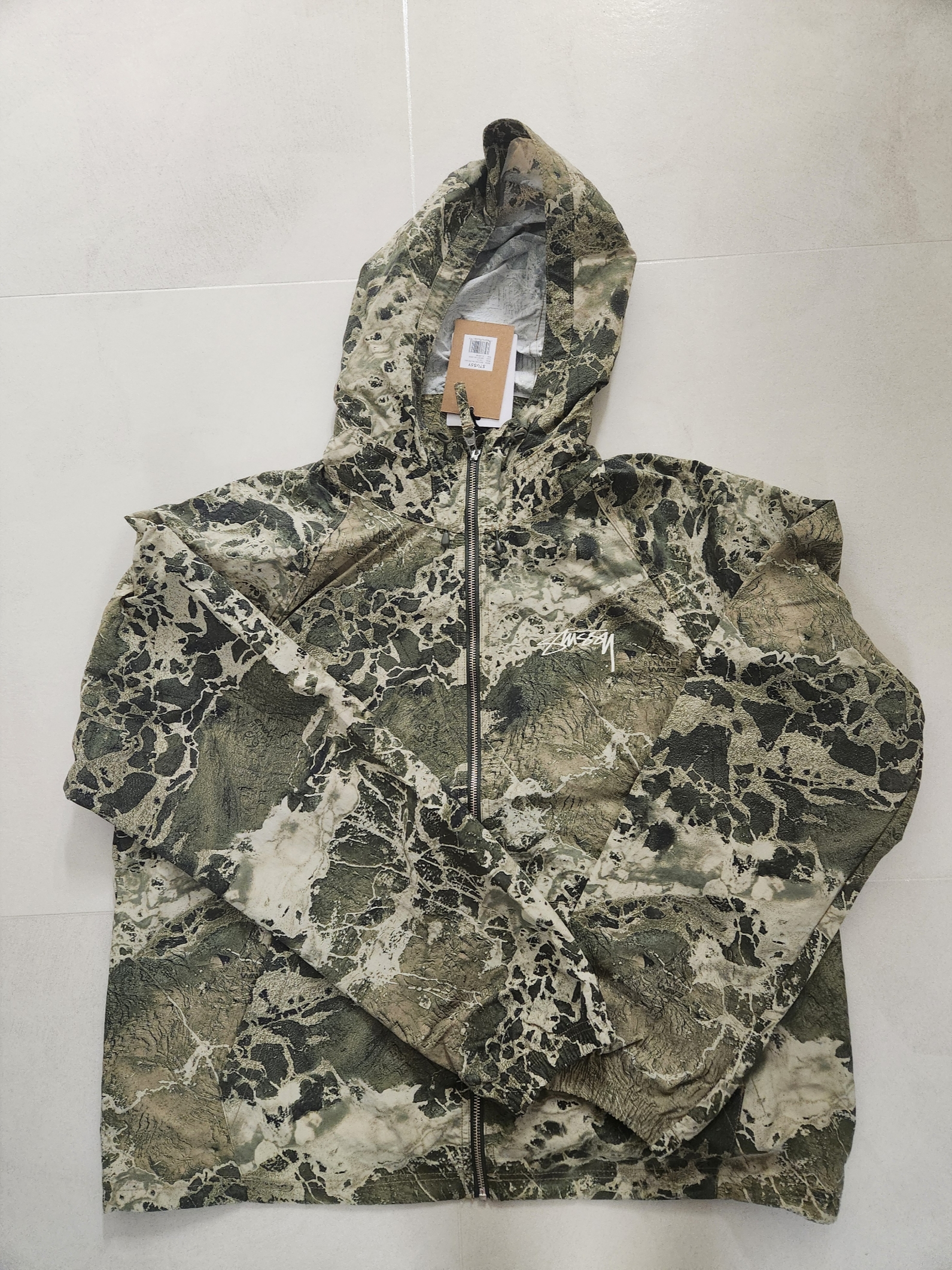 Stussy Realtree Wav3 Beach Shell Wave3 Hillside 착용 스타일 - 2