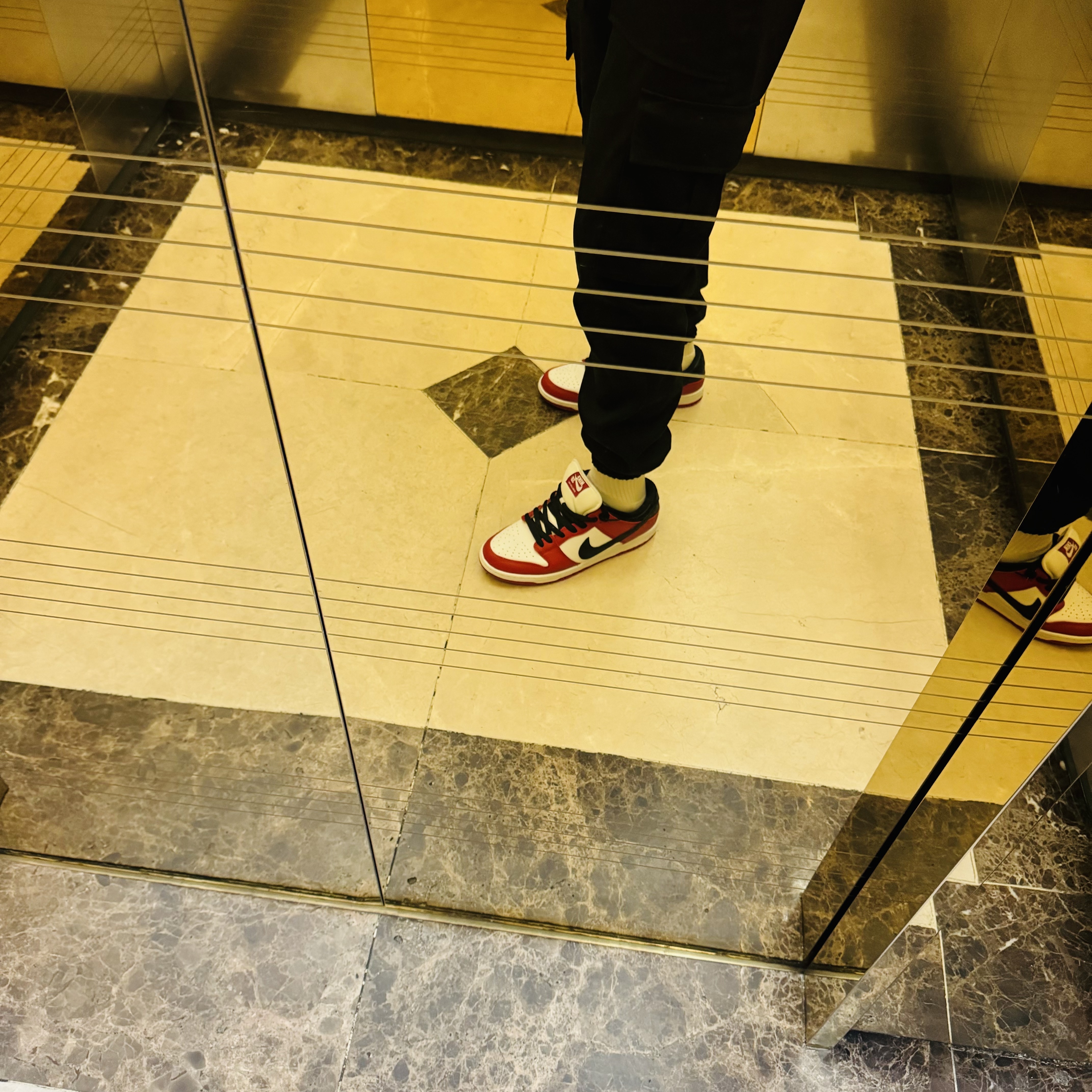 Nike SB Dunk Low Pro Chicago 착용 스타일 - 2