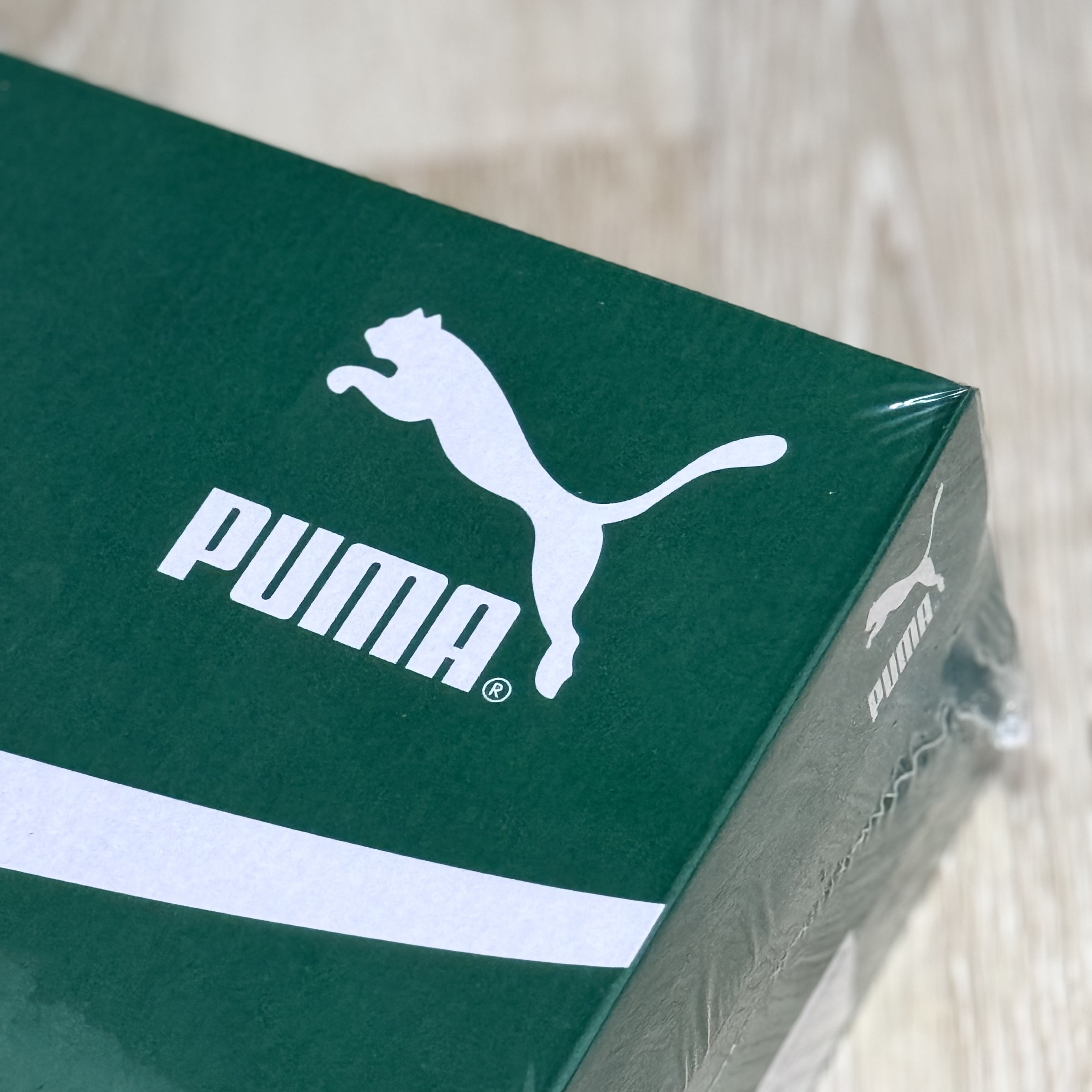 Puma Palermo Special Pink Delight Green 착용 스타일 - 1