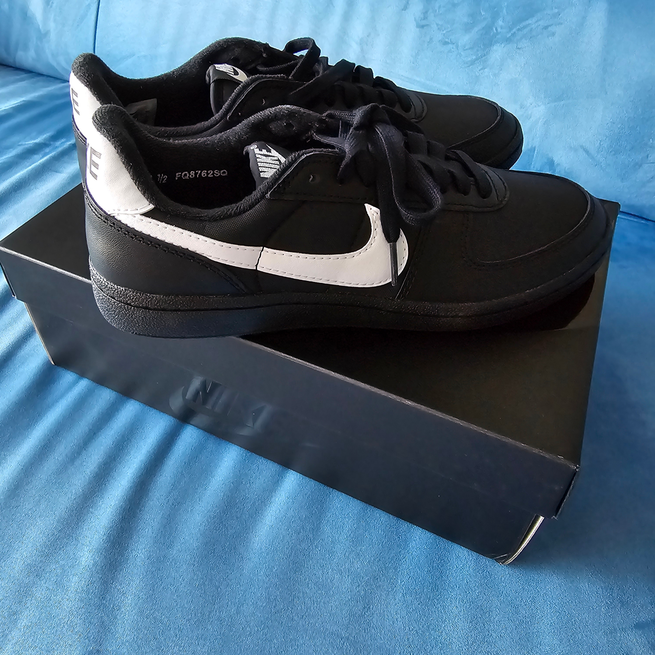 Nike Field General 82 SP Black and White 착용 스타일 - 1
