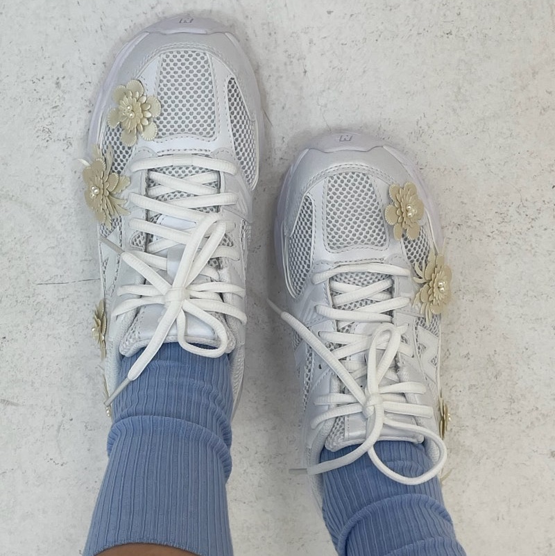 New Balance 530 White 착용 스타일 - 4