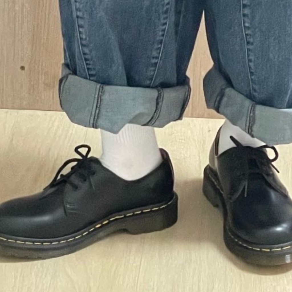 Dr. Martens 1461 Smooth Black 착용 스타일
