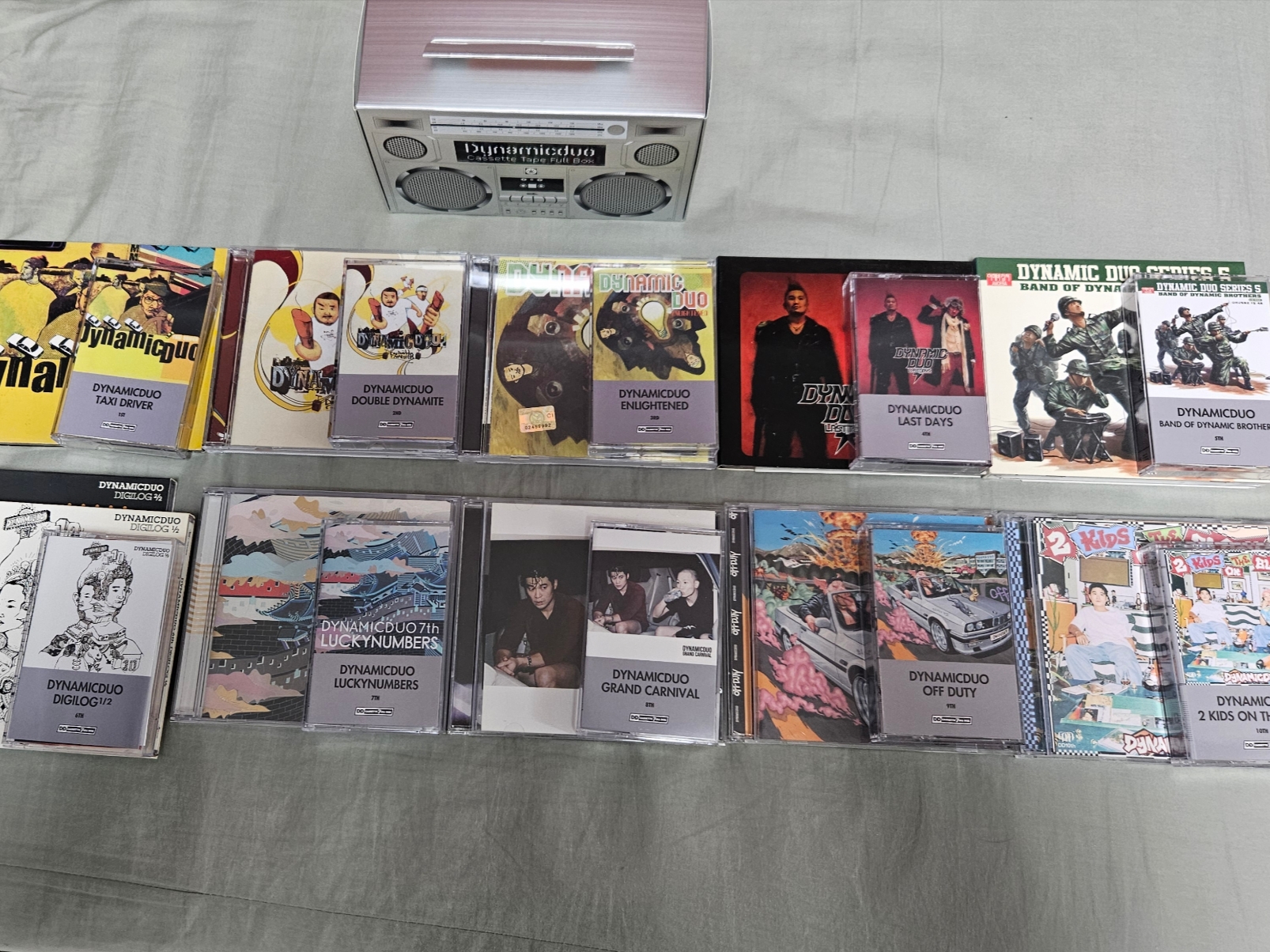 Dynamicduo Cassette Tape Full Box 착용 스타일 - 2