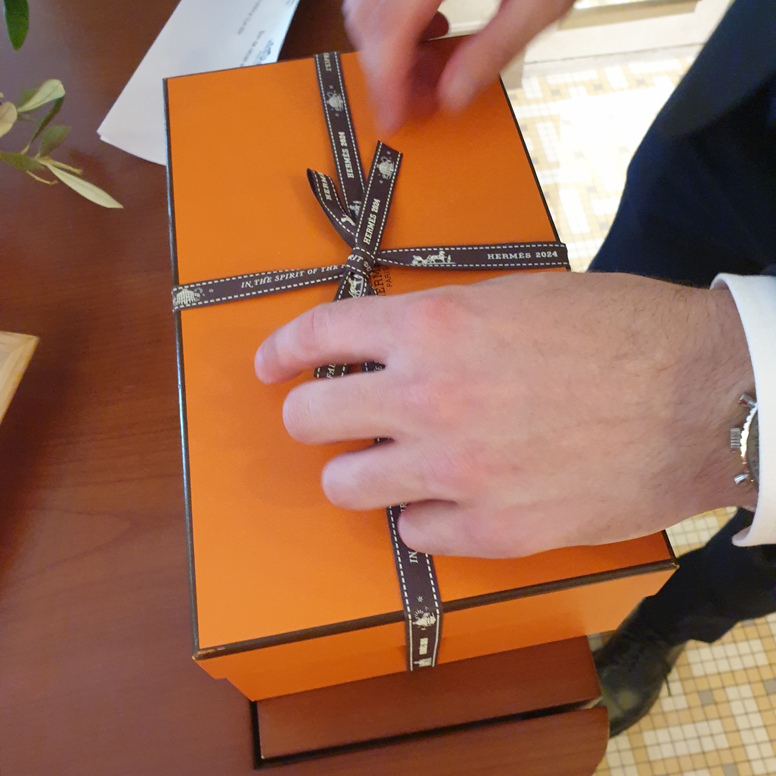 (W) Hermes Island Sandal & Violet Iris 착용 스타일 - 6