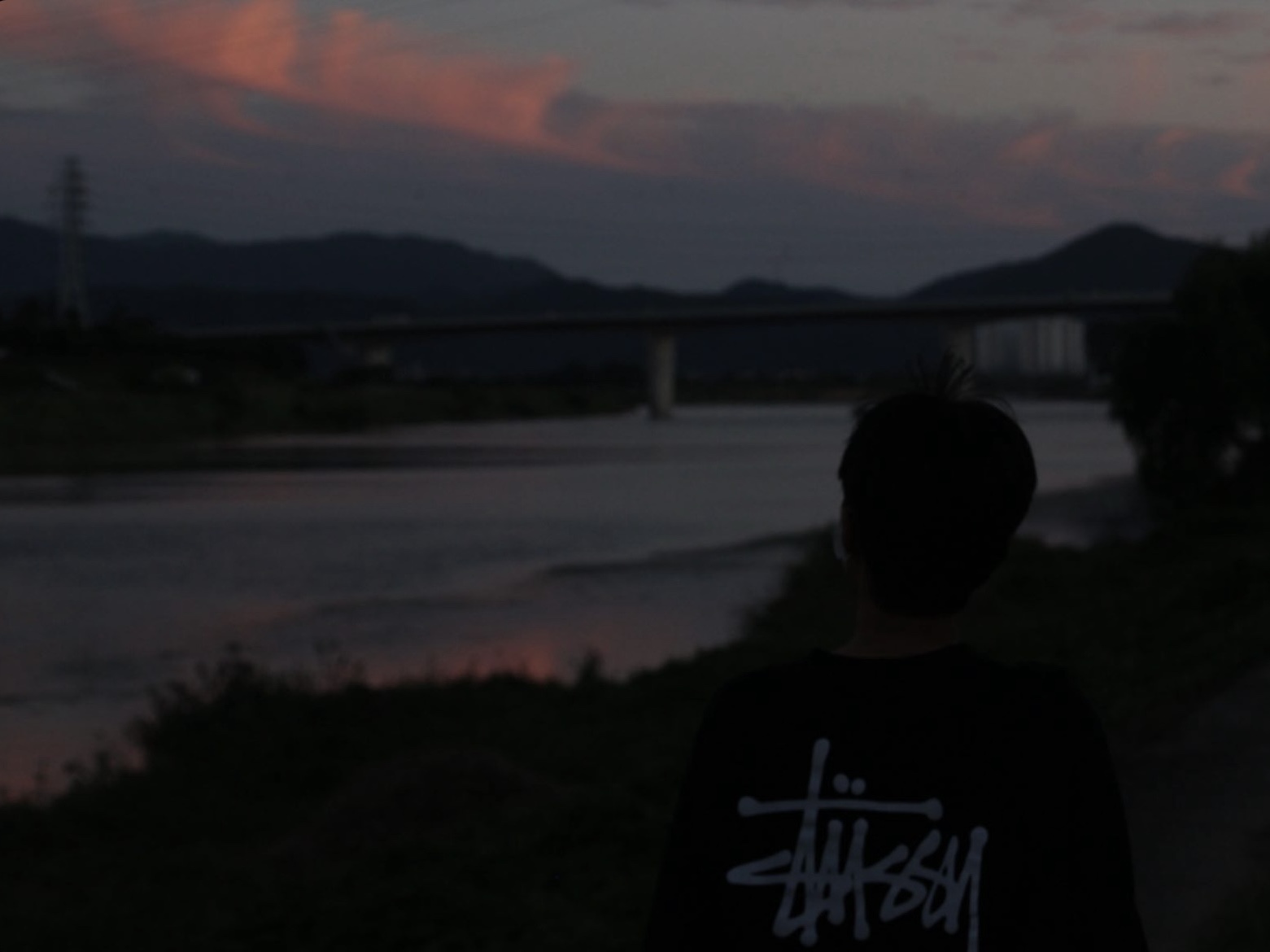 Stussy Basic Stussy LS T-Shirt Black 2023 착용 스타일