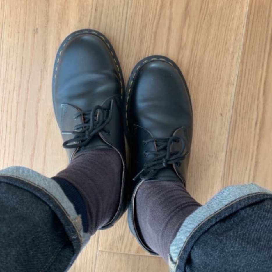 Dr. Martens 1461 Smooth Black 착용 스타일
