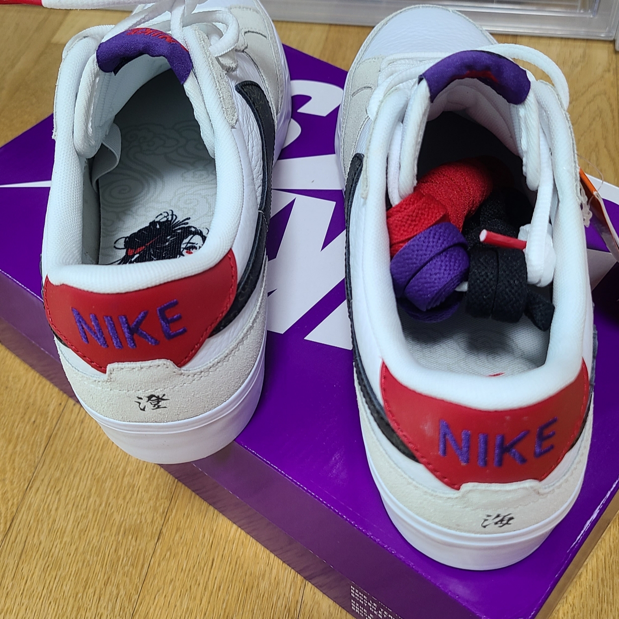 (W) Nike x Sky Brown SB Zoom Pogo Plus White and Sail 착용 스타일 - 3