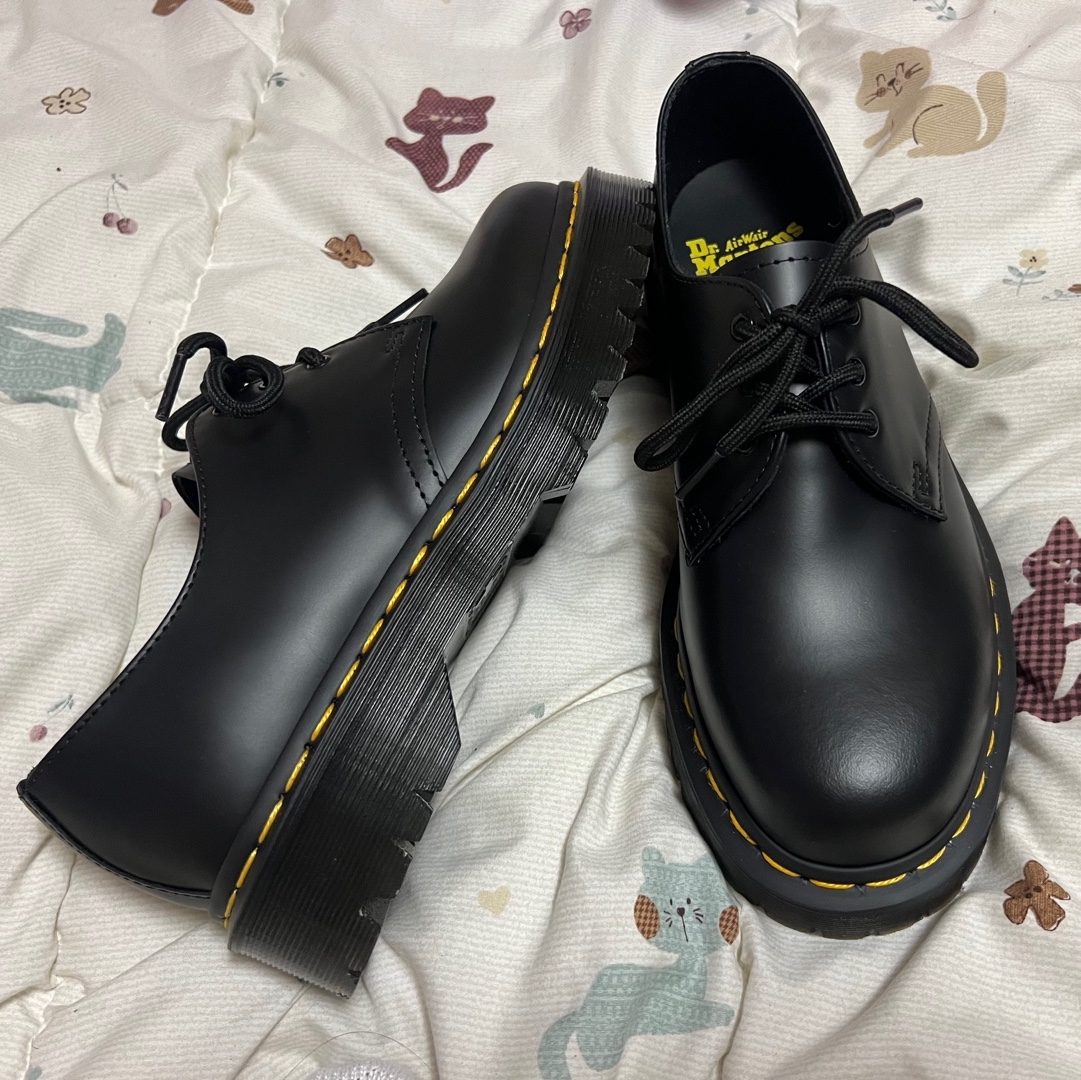 Dr. Martens 1461 Bex Black 착용 스타일