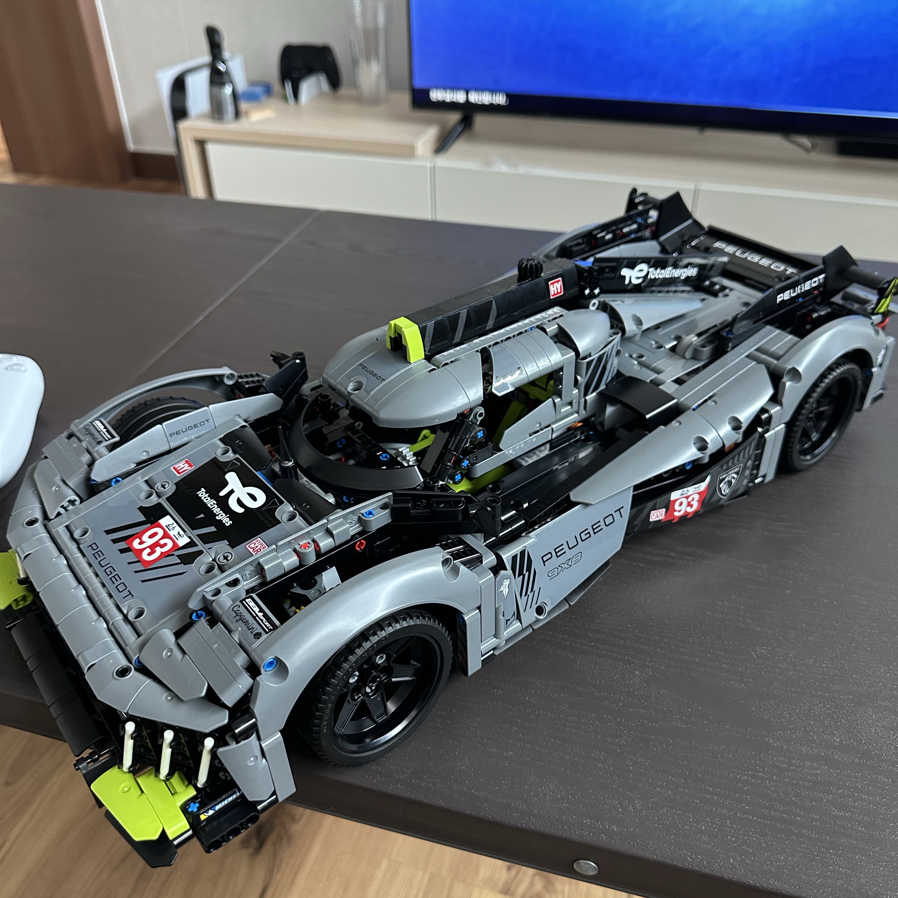 Lego Peugeot 9X8 24H Le Mans Hybrid Hypercar 착용 스타일 - 1