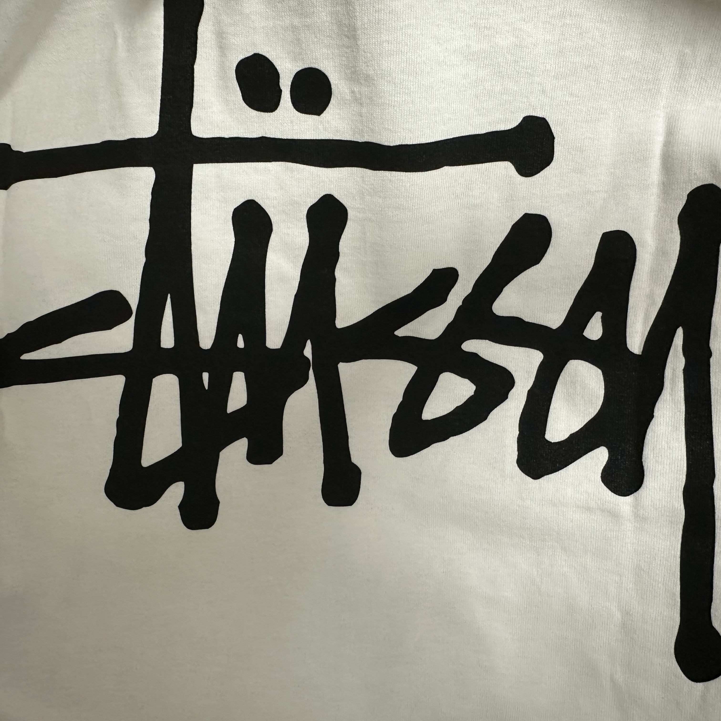Stussy Basic Stussy T-Shirt White 2024, 2025 착용 스타일
