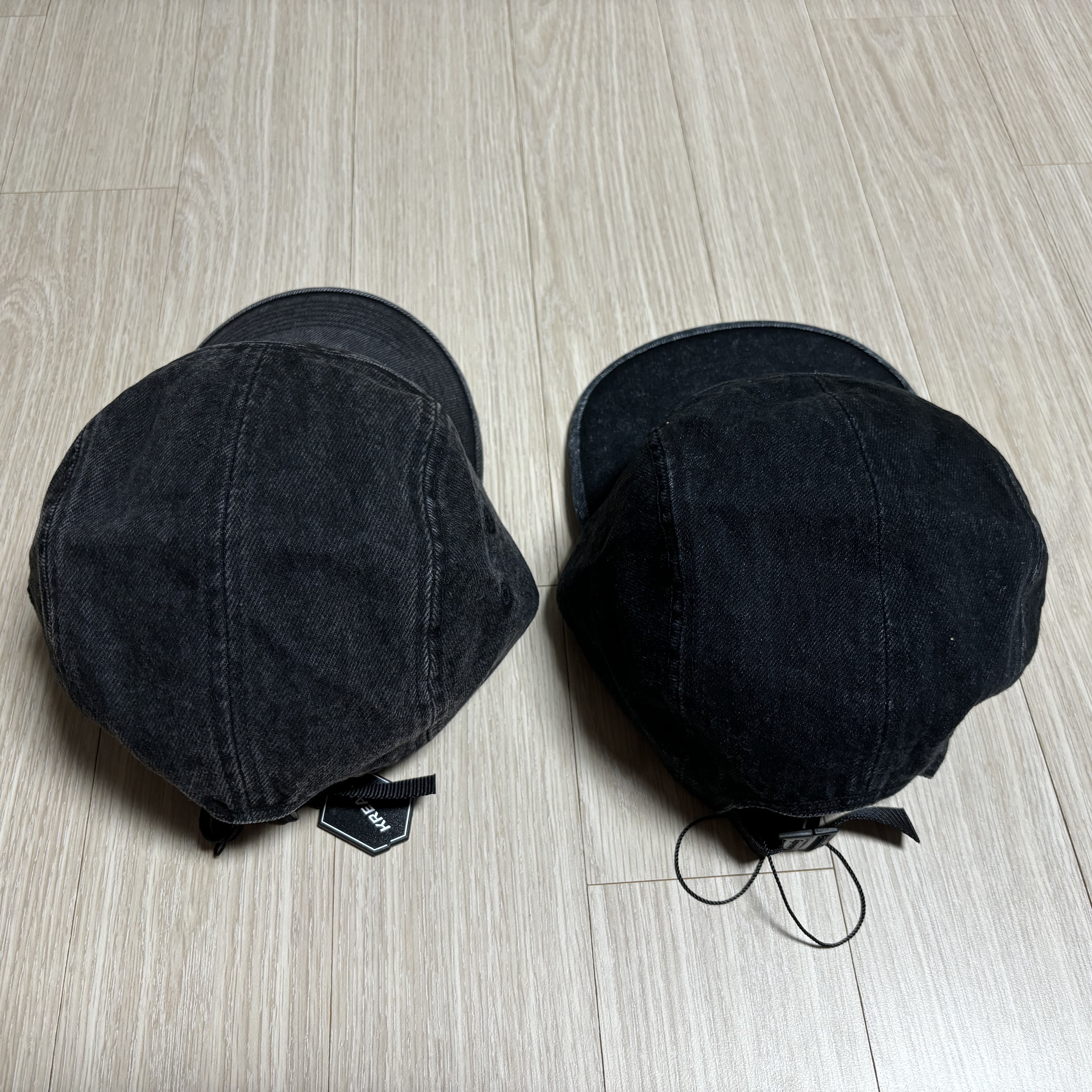 Supreme Denim Camp Cap Black - 24SS 착용 스타일