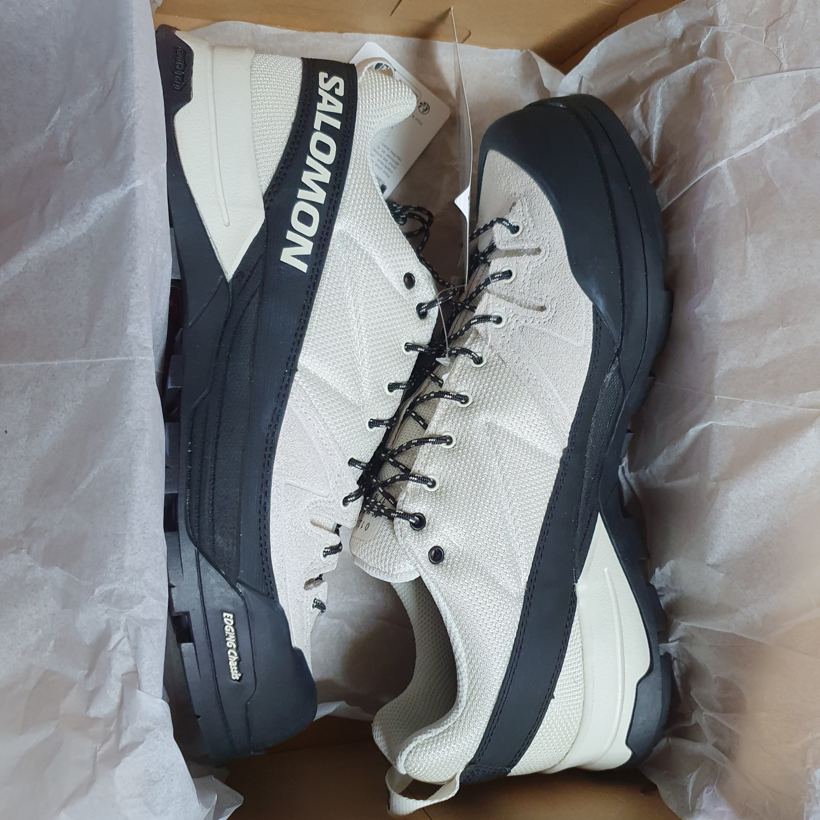 Salomon x MM6 Maison Margiela X-ALP White 착용 스타일 - 2