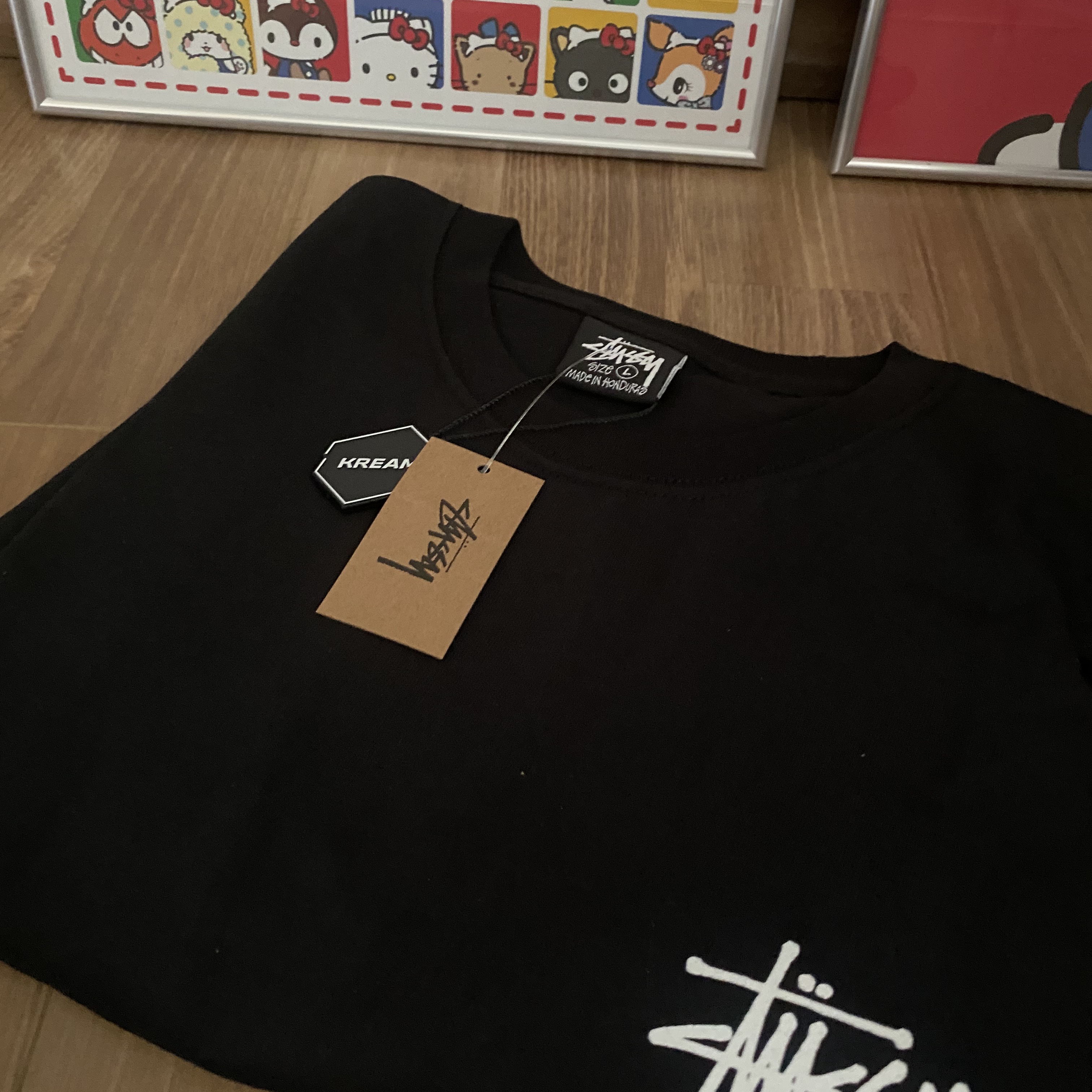 Stussy Basic Stussy T-Shirt Black 2024, 2025 착용 스타일